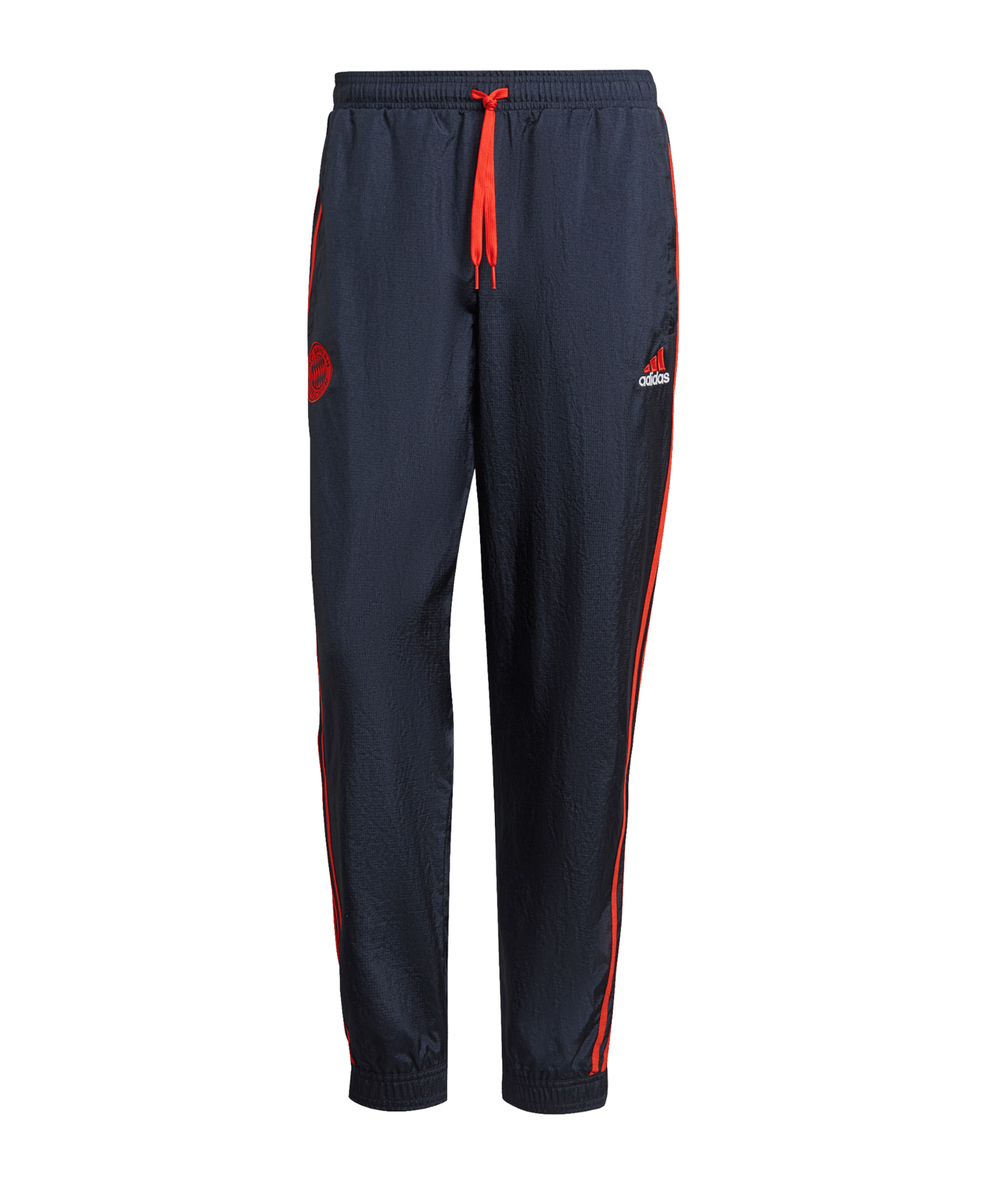 adidas FC Bayern München Icon Woven Jogginghose Blau - blau
