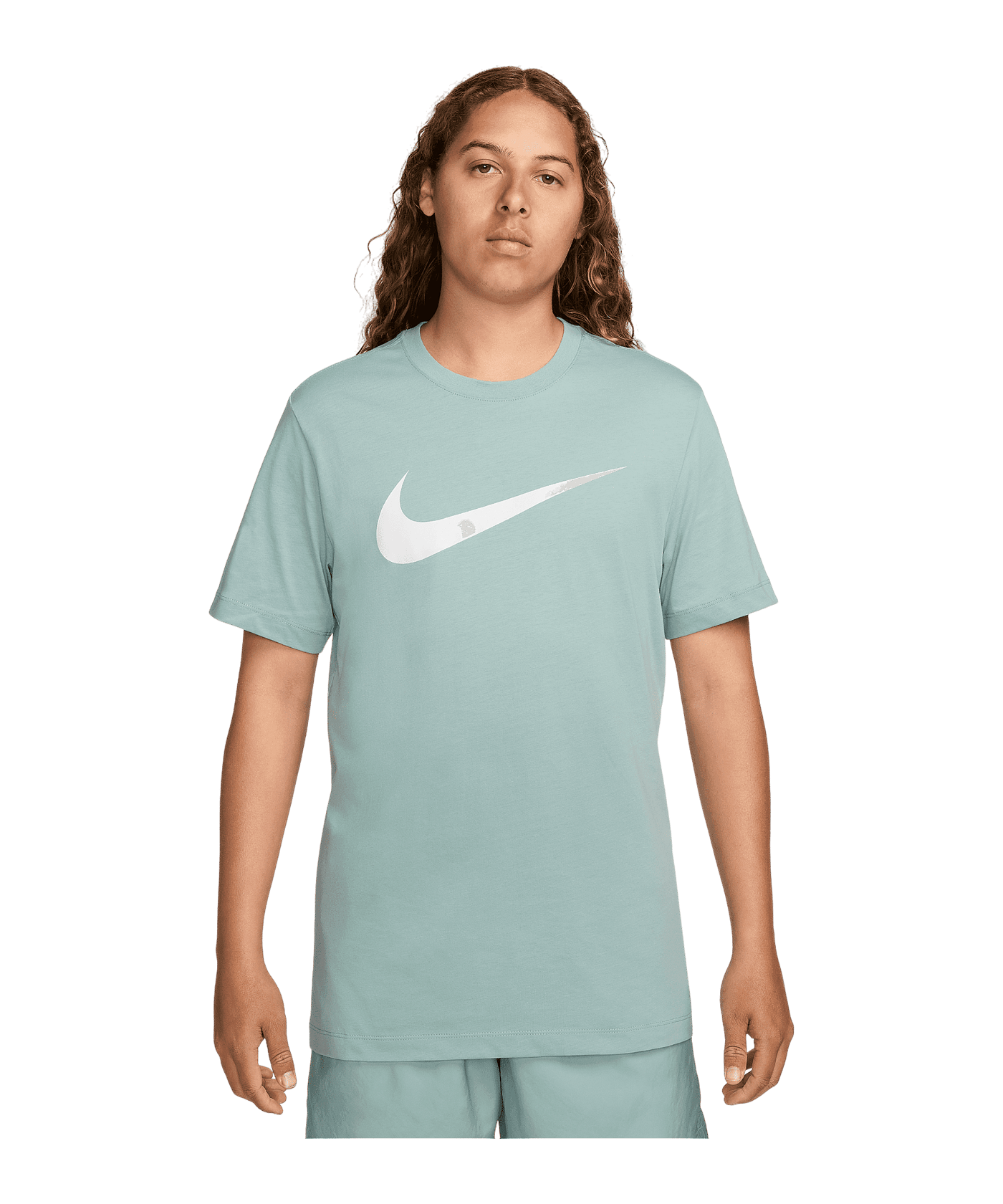 Nike Icon Swoosh T-Shirt F309 - blau