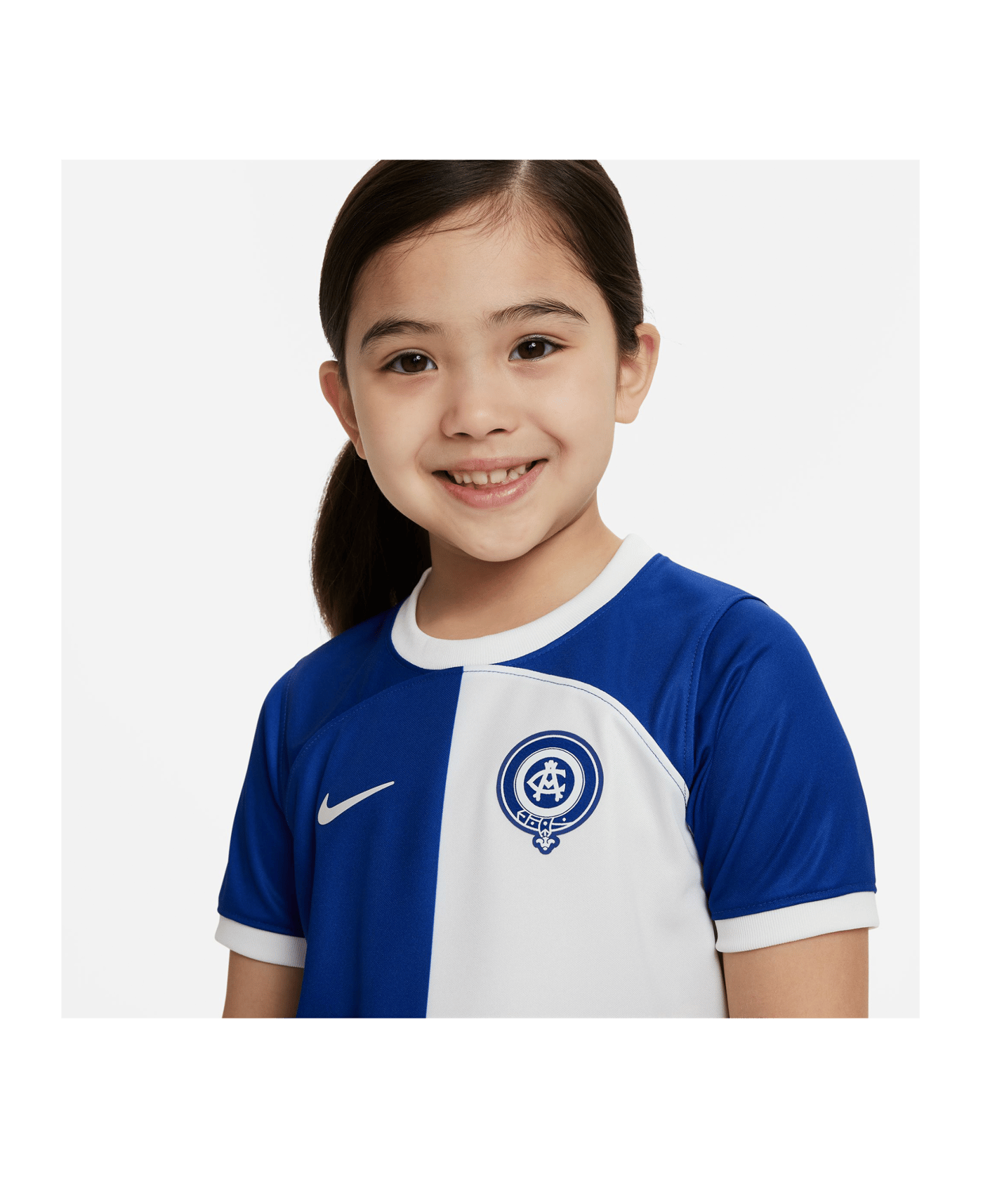 Nike Atletico Madrid Minikit Away 2023/2024 Blau Kids F418 - blau
