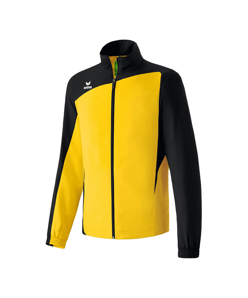 Erima Unisex Classic Team Präsentationsjacke – Leicht, Elastisch, Mit Seitentaschen & Gummibündchen