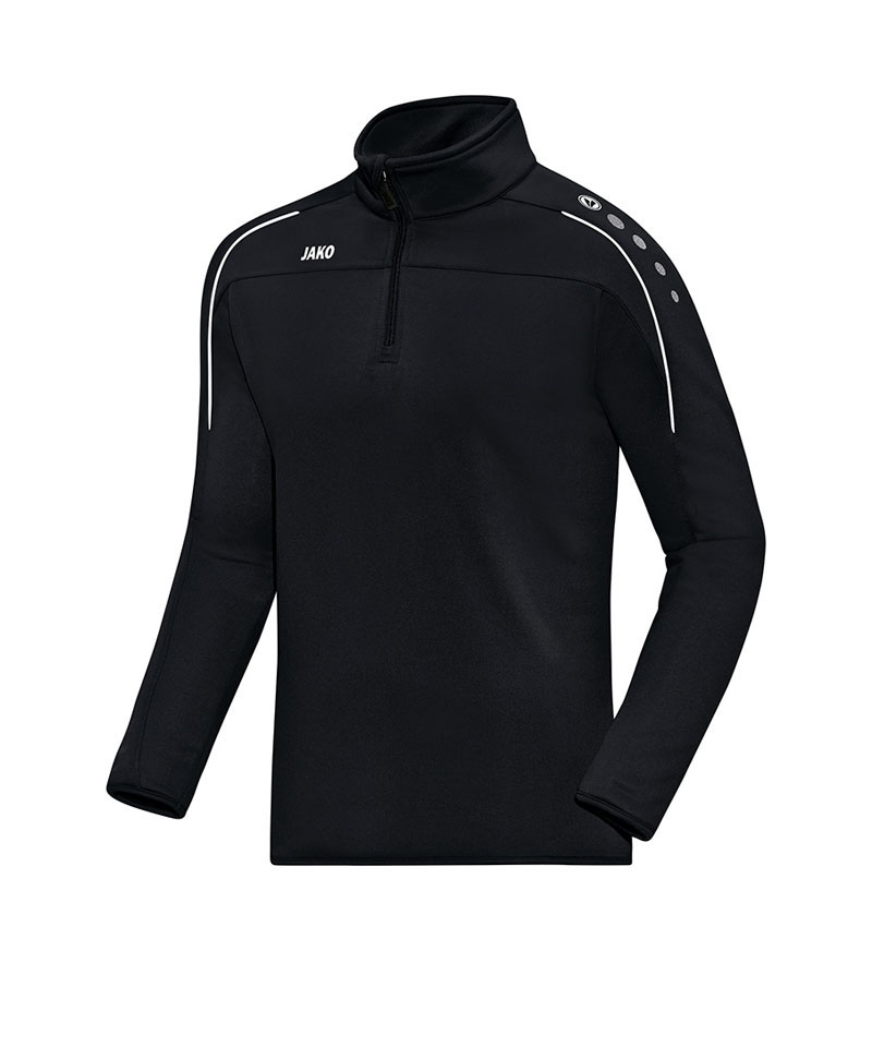 JAKO Classico Ziptop Kids Schwarz Weiss F08 - schwarz