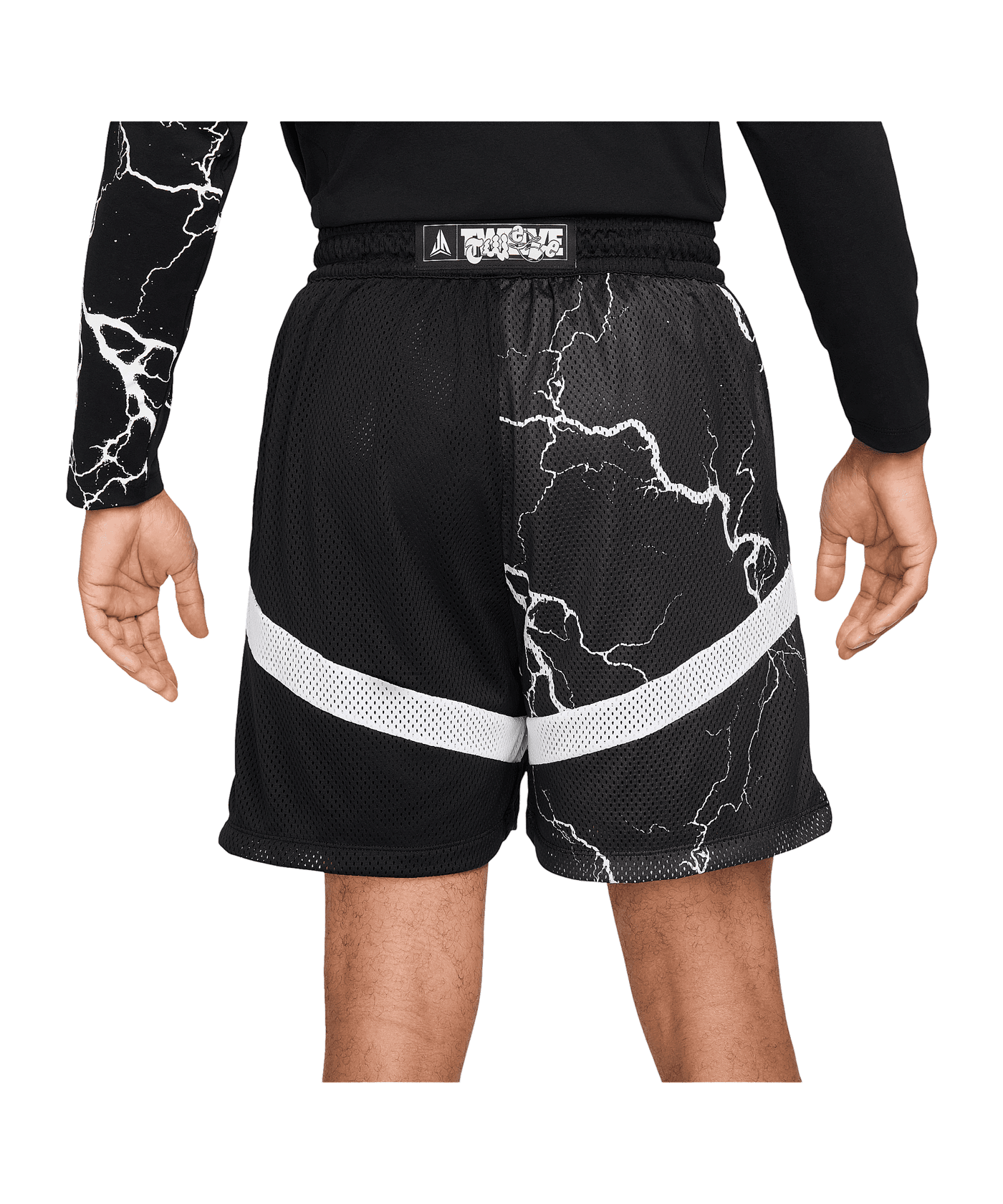 Nike Ja 6in Icon Short Schwarz F010 - schwarz