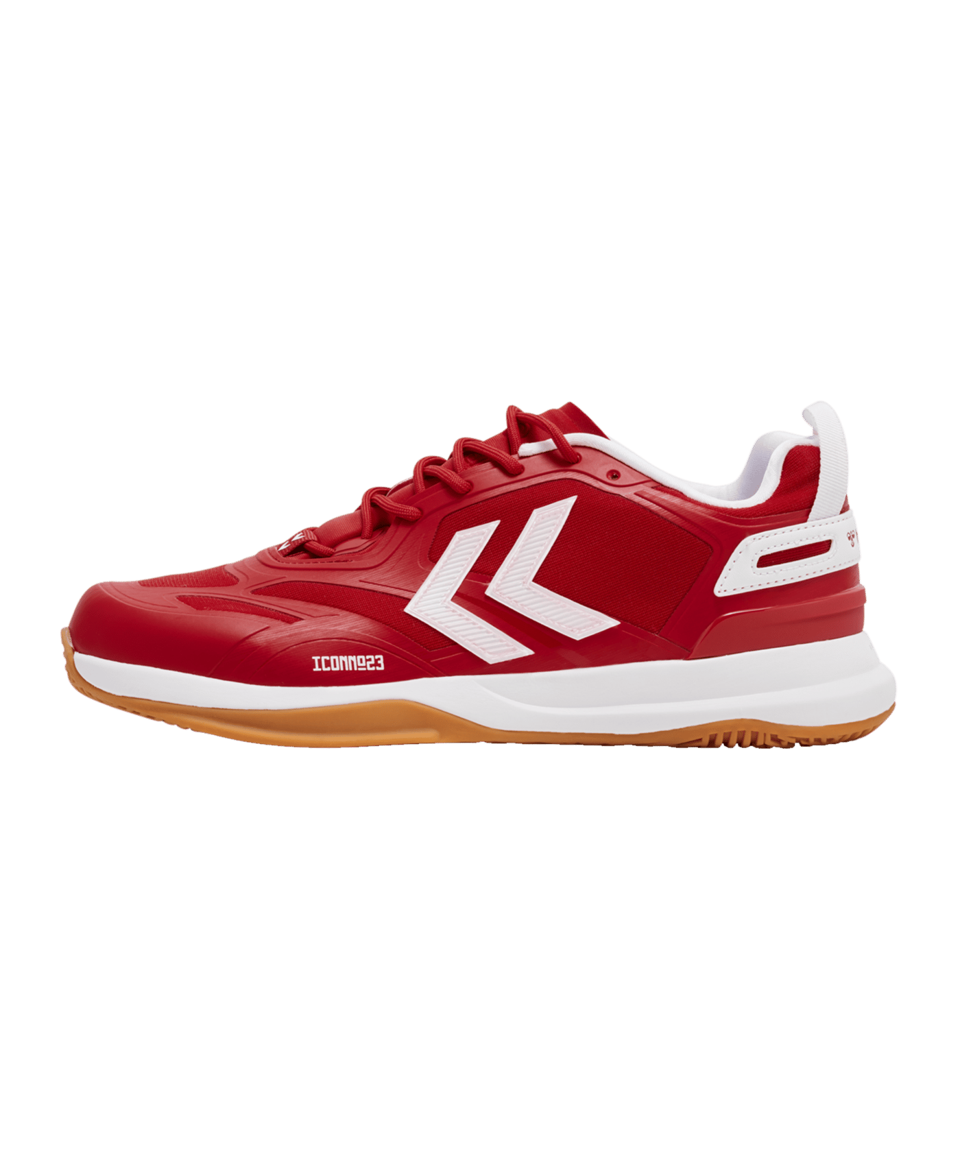 Hummel DAGAZ 2.0 Icon Hallenschuh Rot F4120 - weiss