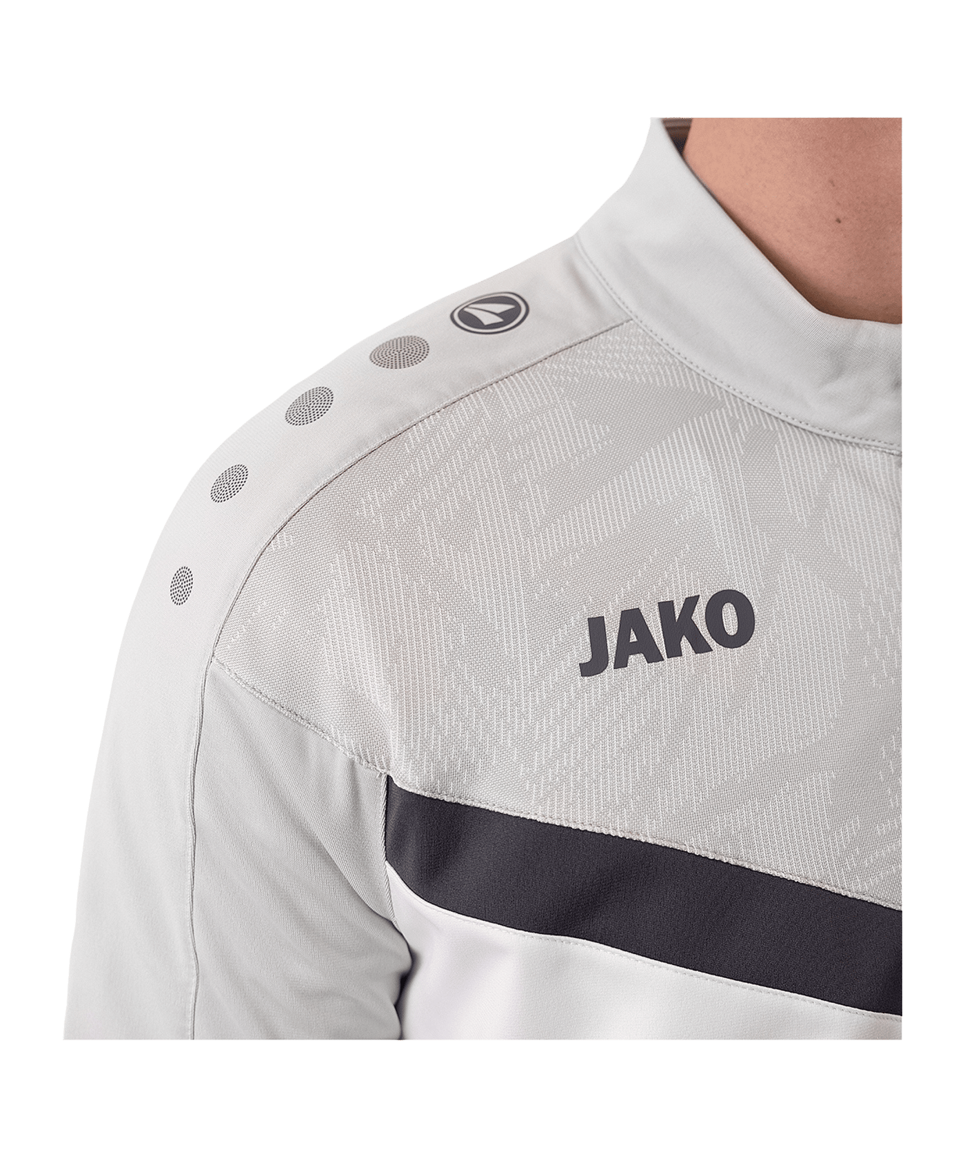 JAKO Iconic Jacke Weiss F016 - weiss