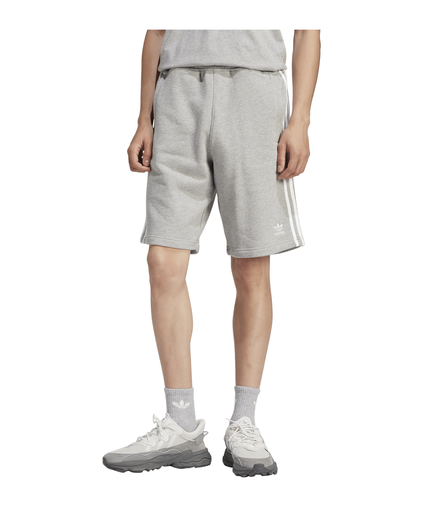 adidas Originals Adicolor 3-Stripes Short Grau - grau