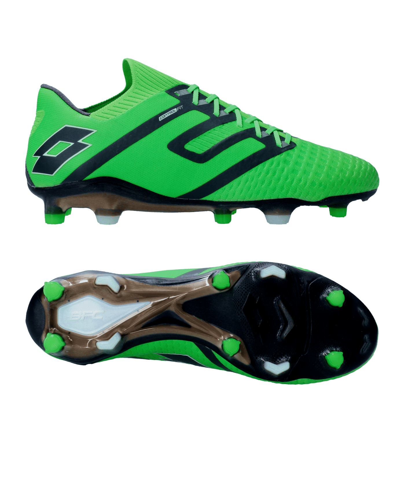 Chaussures Foot Lotto Maestro 100 IV FG – Homme, Taille 12, Blanc/bleu