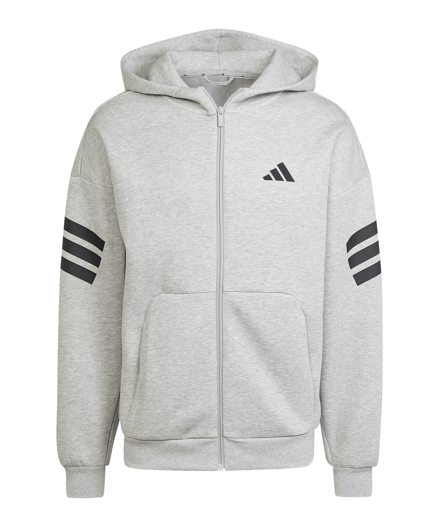 adidas Future Icon Kapuzenjacke Grau - grau