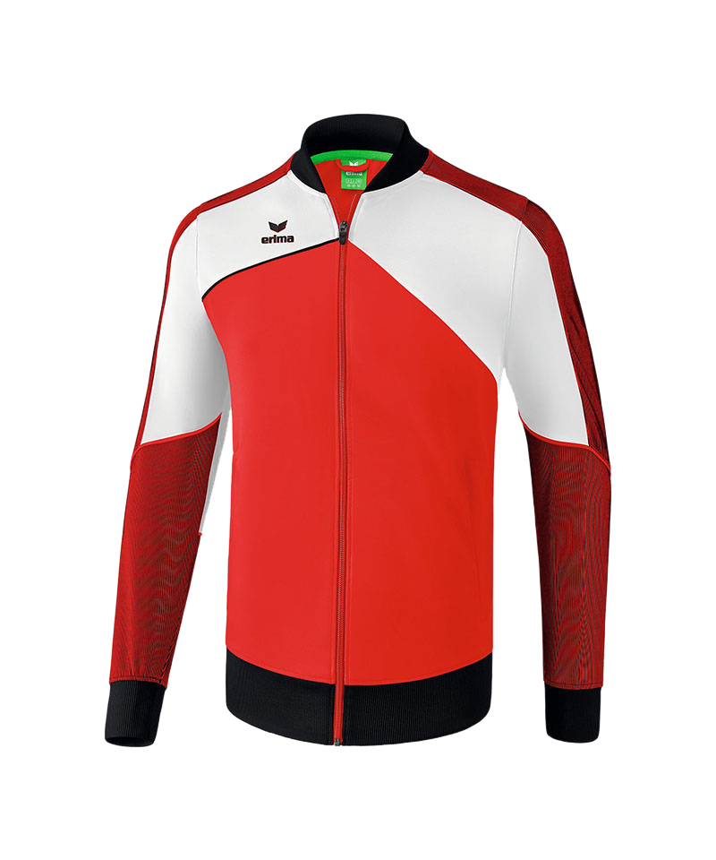 Erima Premium One 2.0 Veste de présentation Rouge Blanc | Sport d