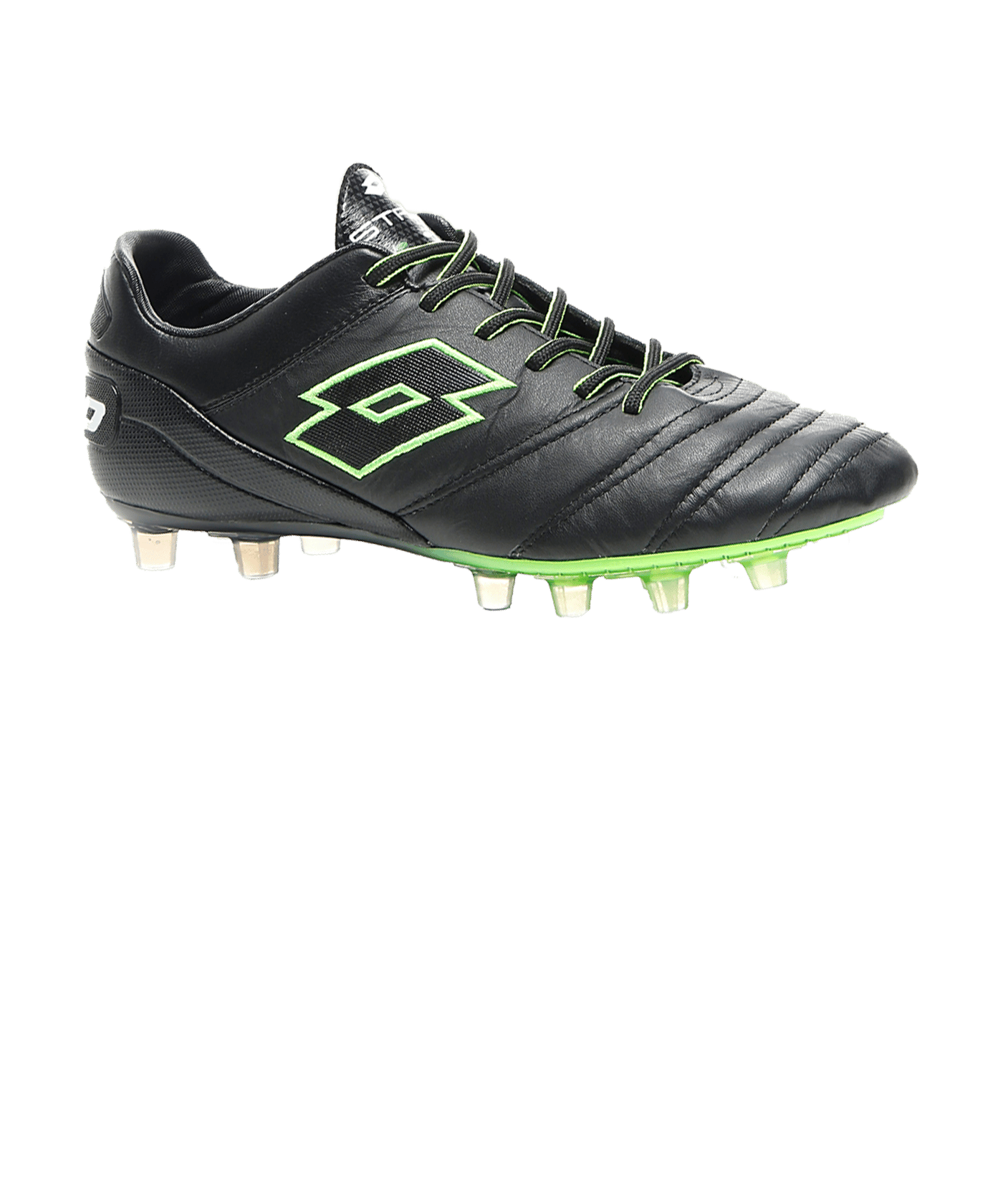 Lotto Stadio OG II FG, Chaussure de Foot, Black