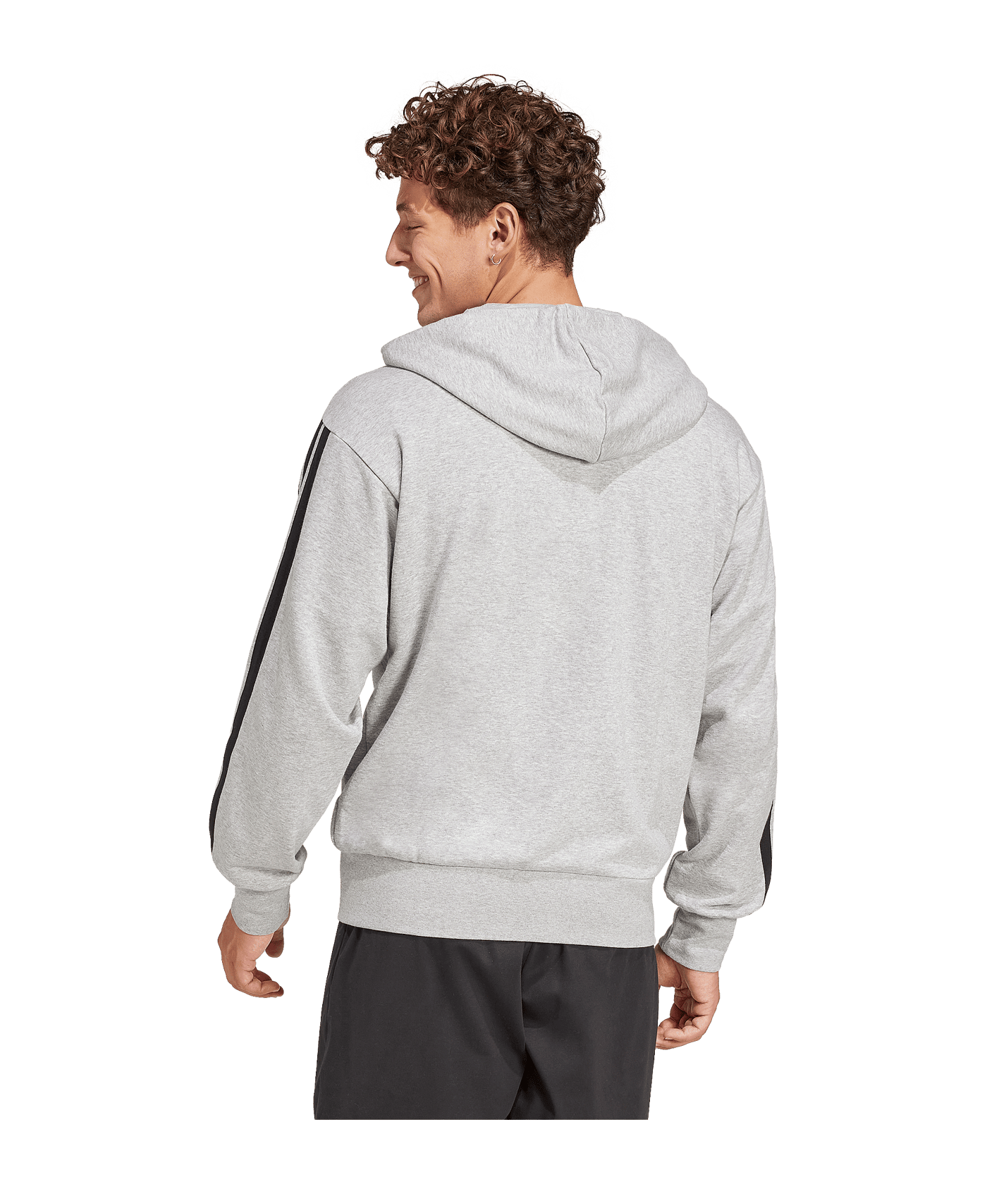 adidas Future Icons Kapuzenjacke Grau - grau