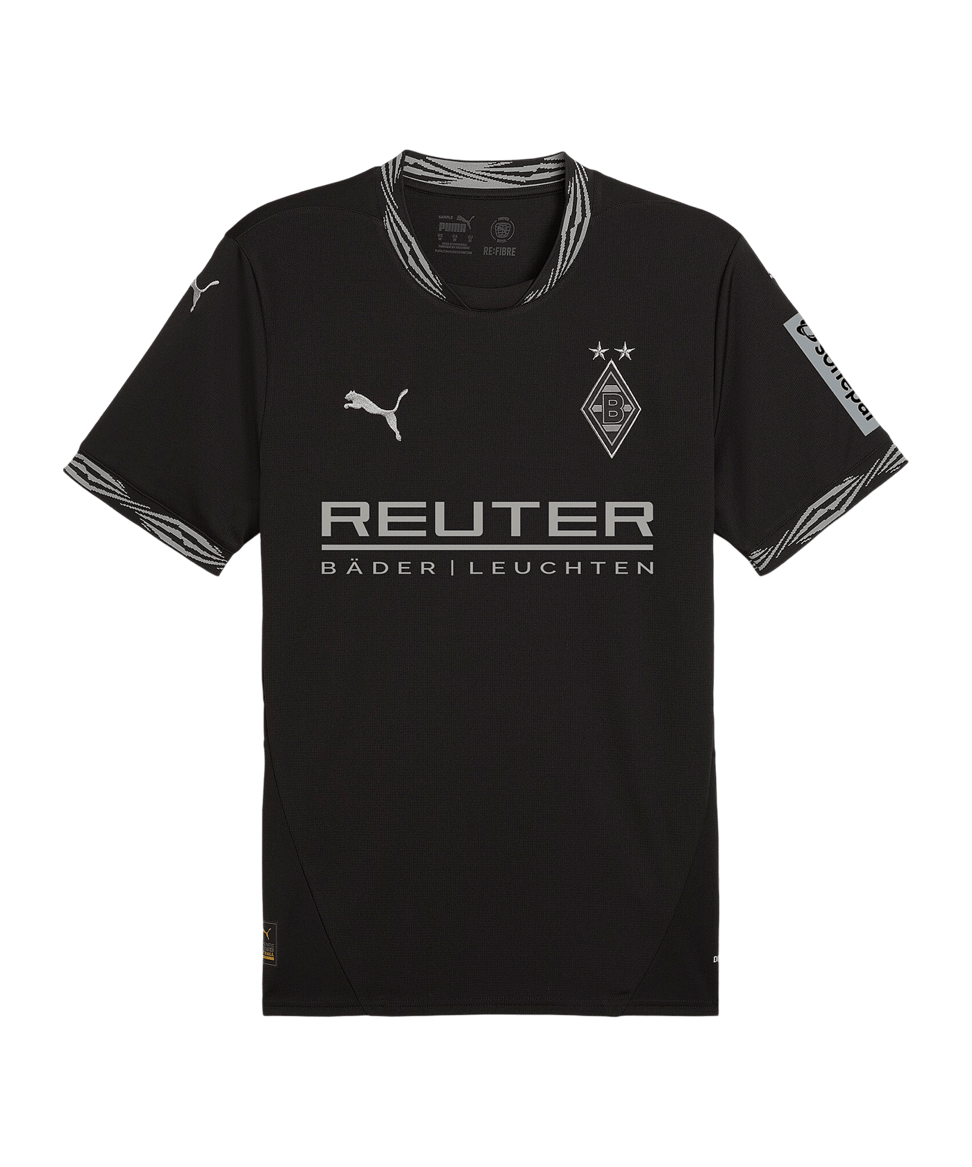 PUMA Borussia Mönchengladbach PUMA Borussia Mönchengladbach Trikot 3rd mit Sponsor 2024/2025