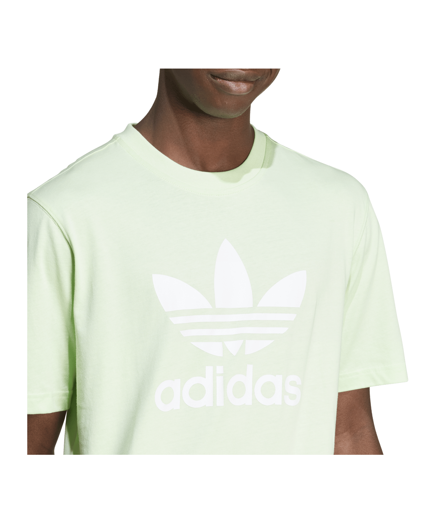 adidas Originals Adicolor Trefoil T-Shirt Grün - gruen