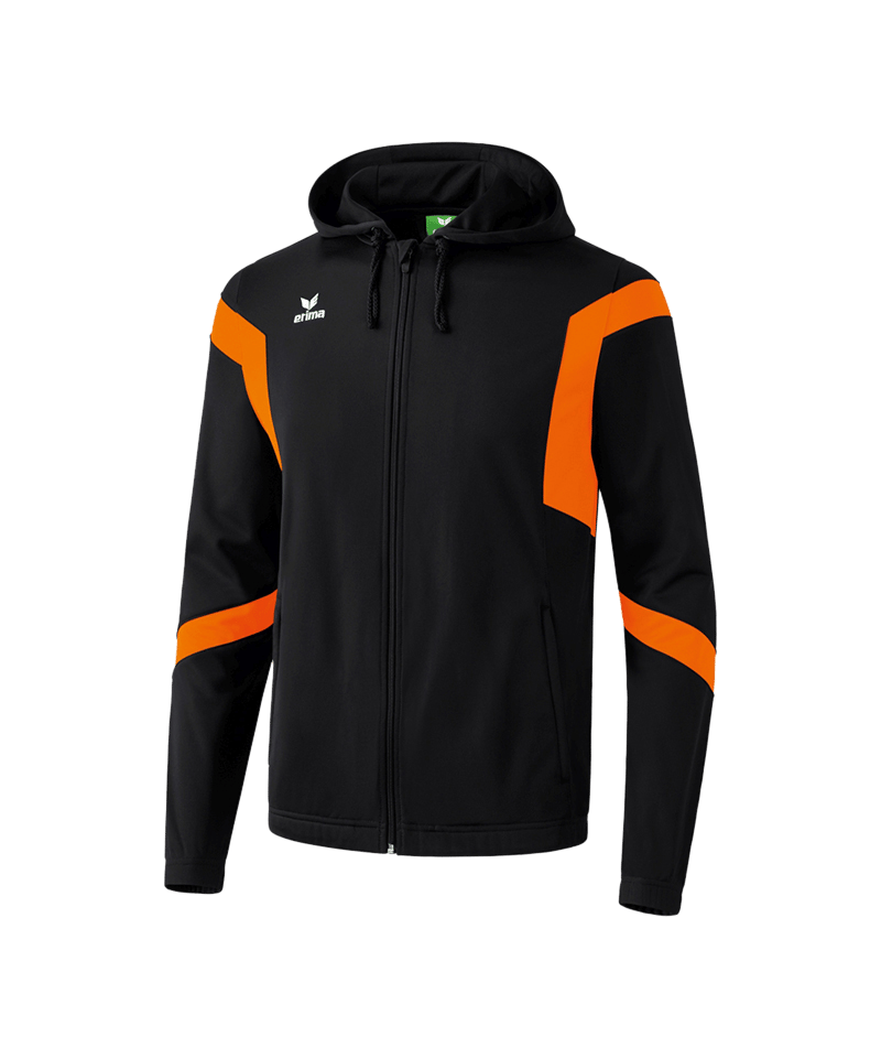 Erima Unisex Classic Team Präsentationsjacke – Leicht, Elastisch, Mit Seitentaschen & Gummibündchen