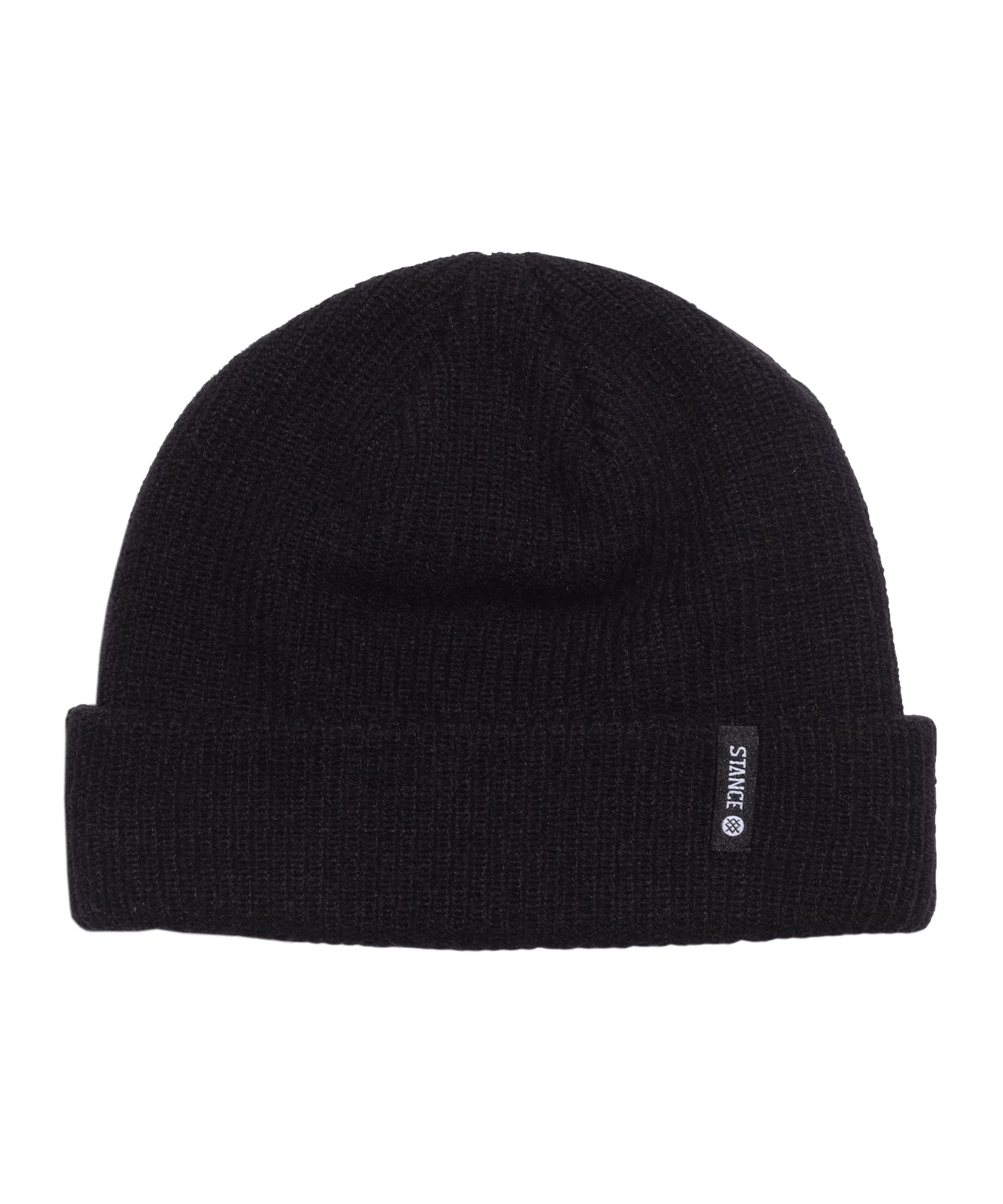 Stance Icon 2 Beanie Schallow Schwarz - schwarz