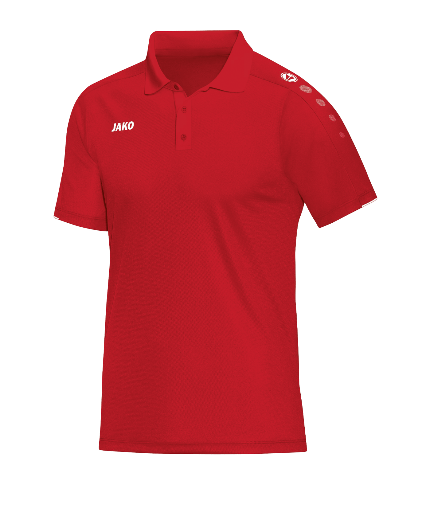 JAKO Classico Poloshirt Rot F01 - rot