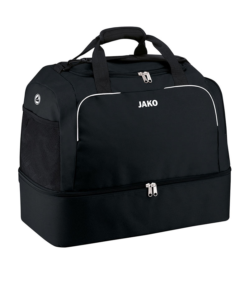 JAKO Classico Sporttasche mit Bodenfach Gr. 1 F08 - schwarz