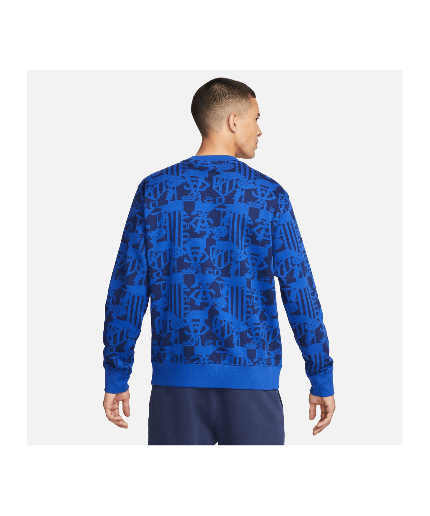 Nike Atletico Madrid Sweatshirt Blau F417 - blau