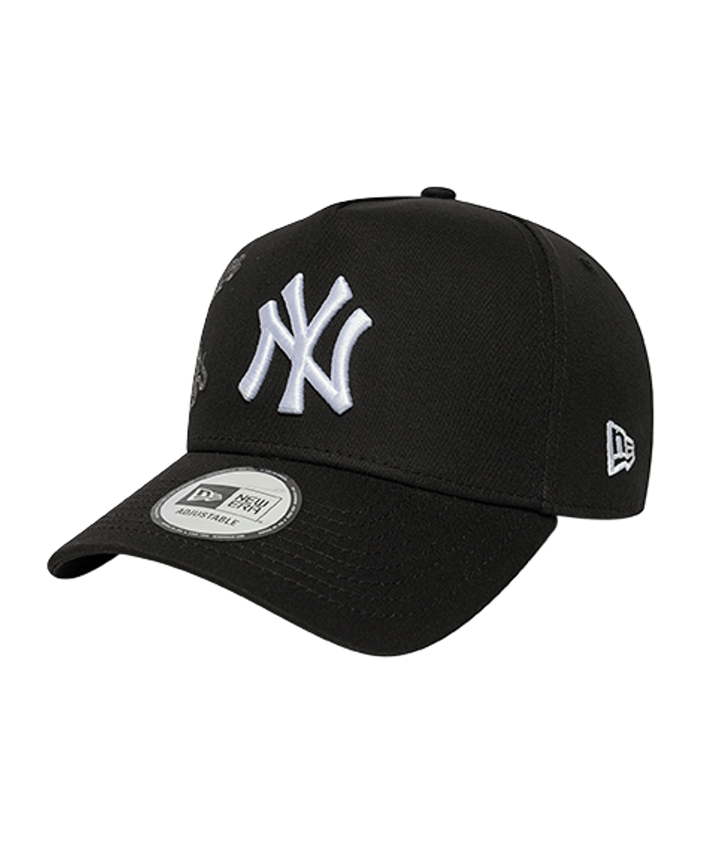 New Era MLB Icon E-Frame New York Yankees Cap Schwarz - schwarz