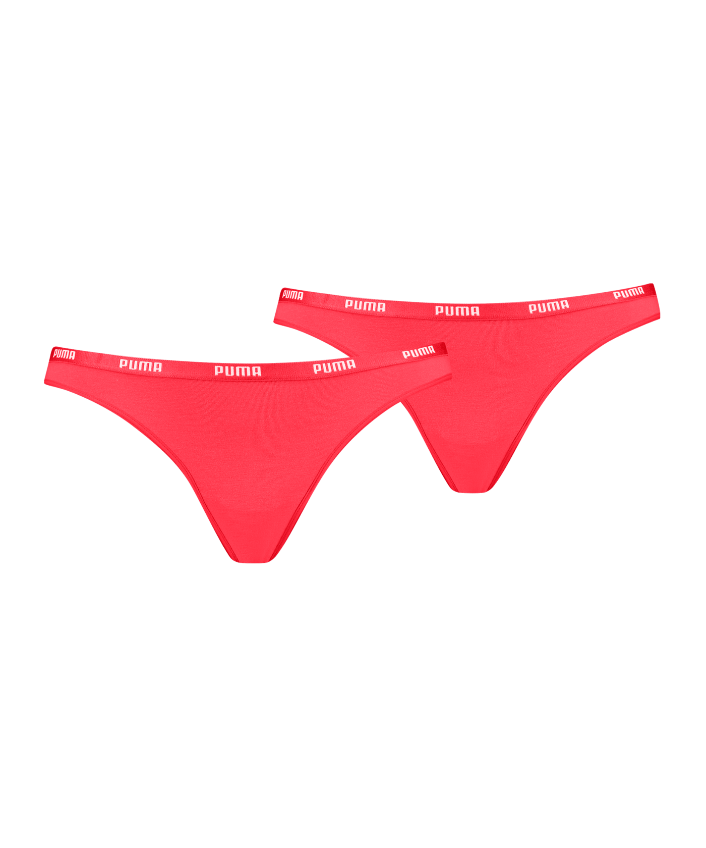 PUMA Iconic Slip 2er Pack Damen Rot F019 - rot