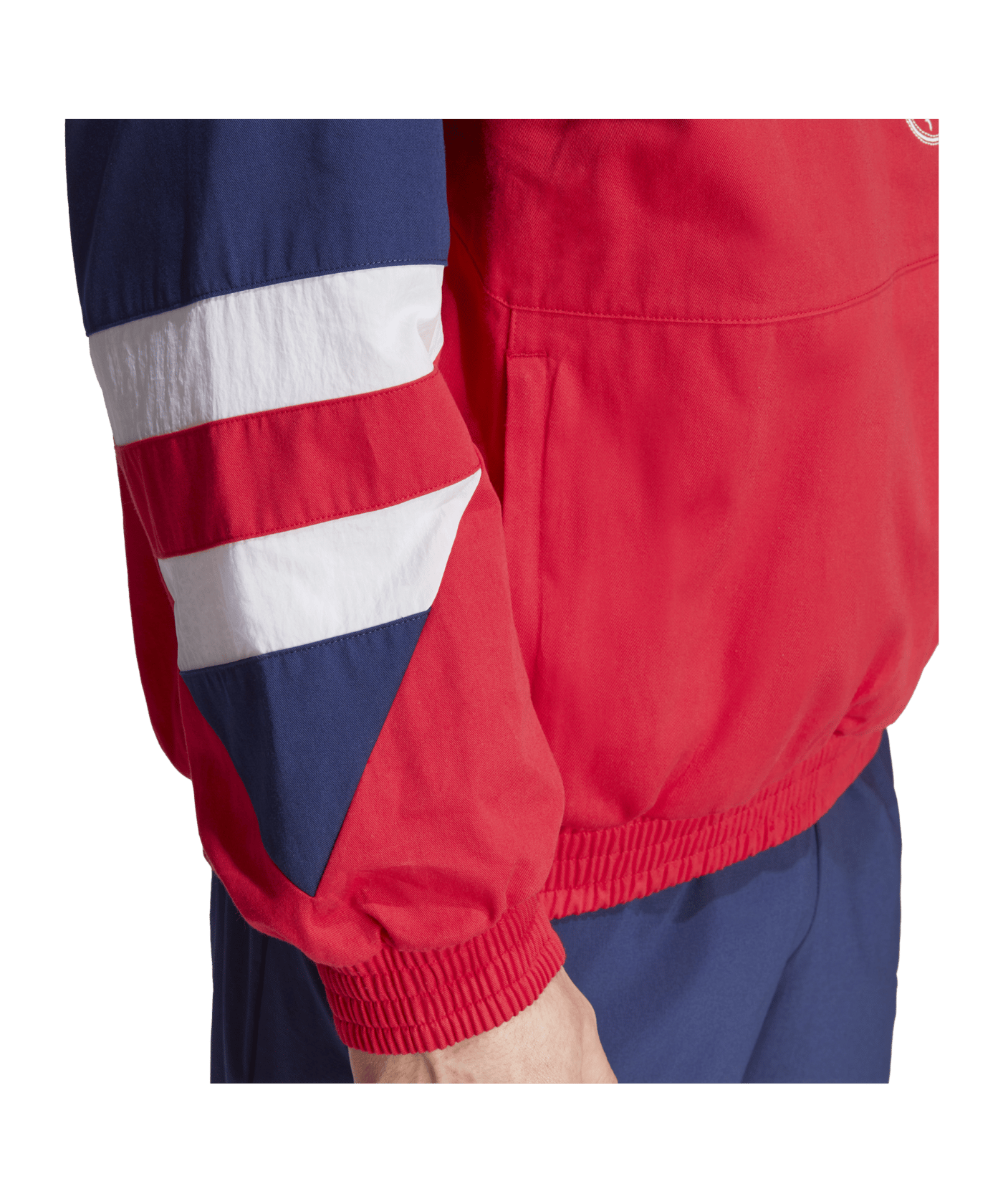 adidas Ajax Amsterdam Icon Tracktop Jacke Rot - rot