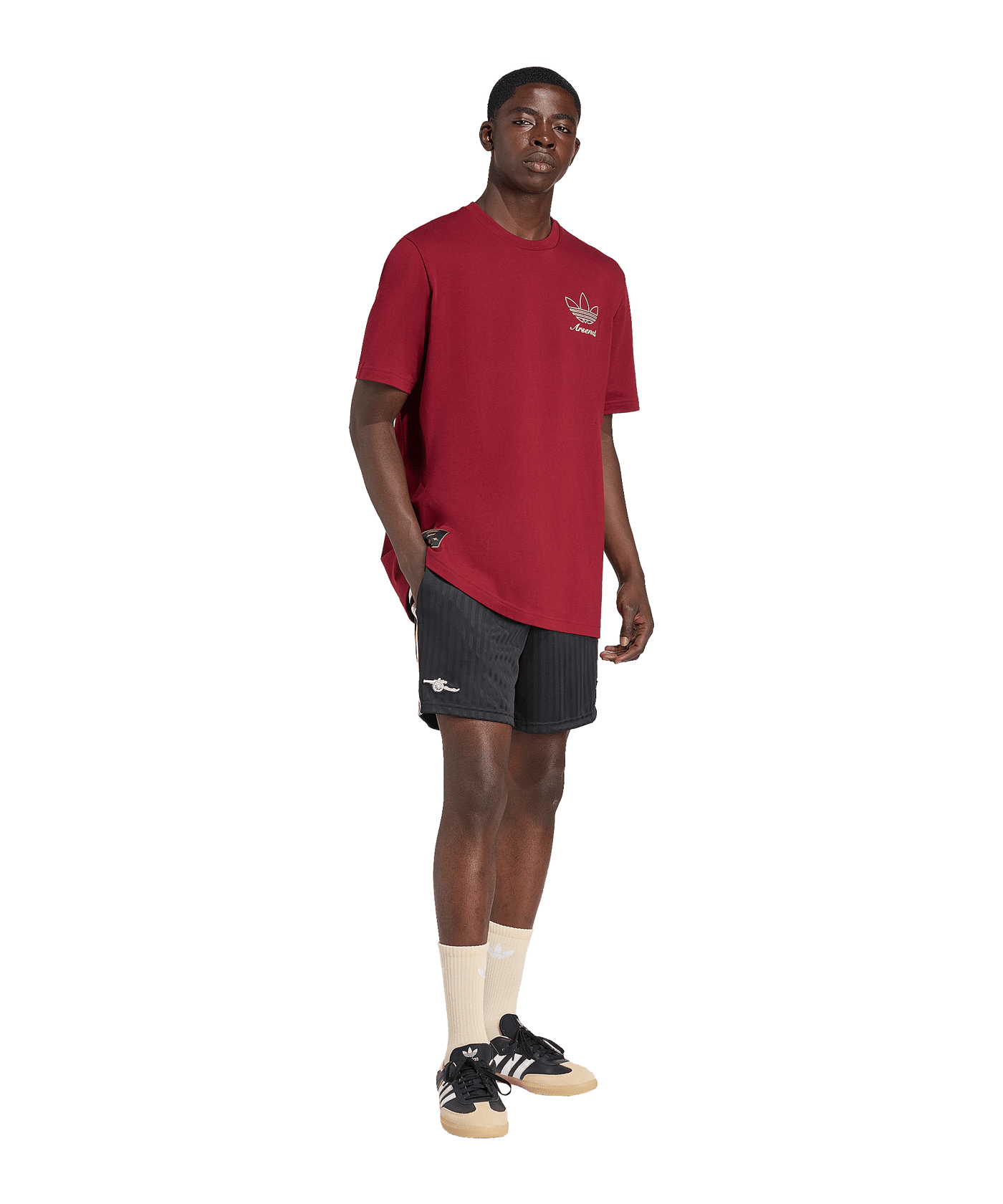 adidas FC Arsenal London Icon Short Schwarz - schwarz