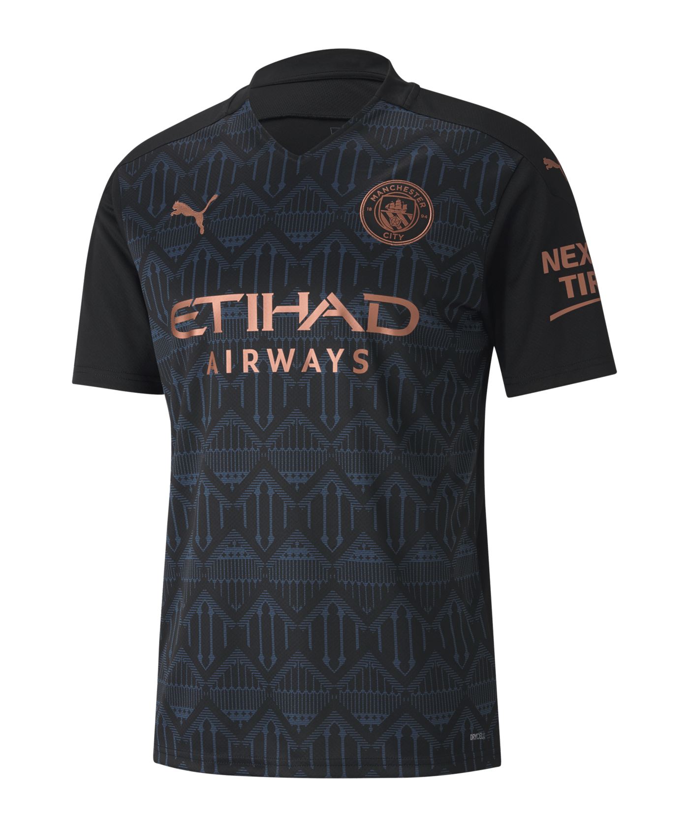 Maglia Puma Manchester City 20/21 Home Authentic - Azzurro Team/Peacoat