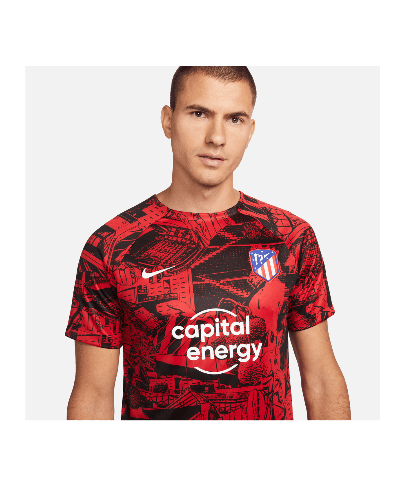 Nike Atletico Madrid Prematch Shirt 22/23 Rot F611 - rot