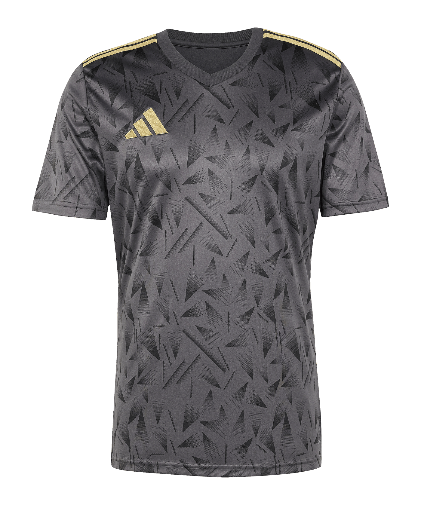 adidas Team Icon 25 Trikot Schwarz Gold - schwarz