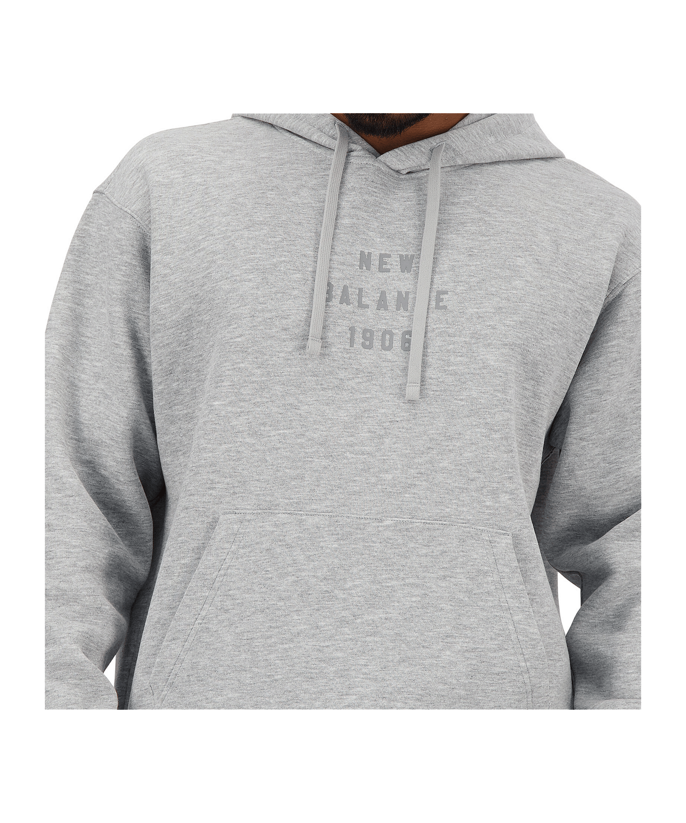 New Balance Iconic Collegiate Graphic Hoody FAG - grau
