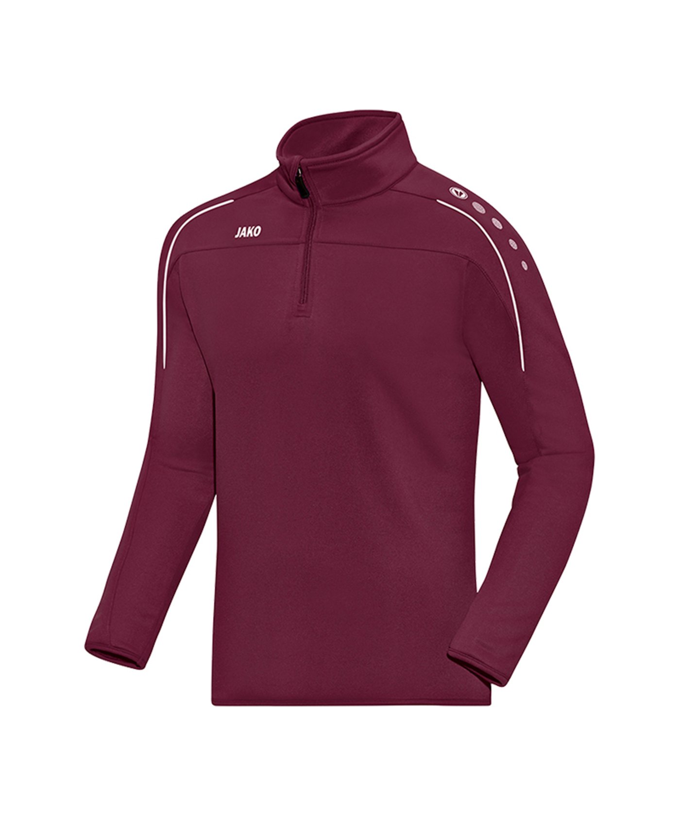 JAKO Classico Ziptop Dunkelrot F14 - rot