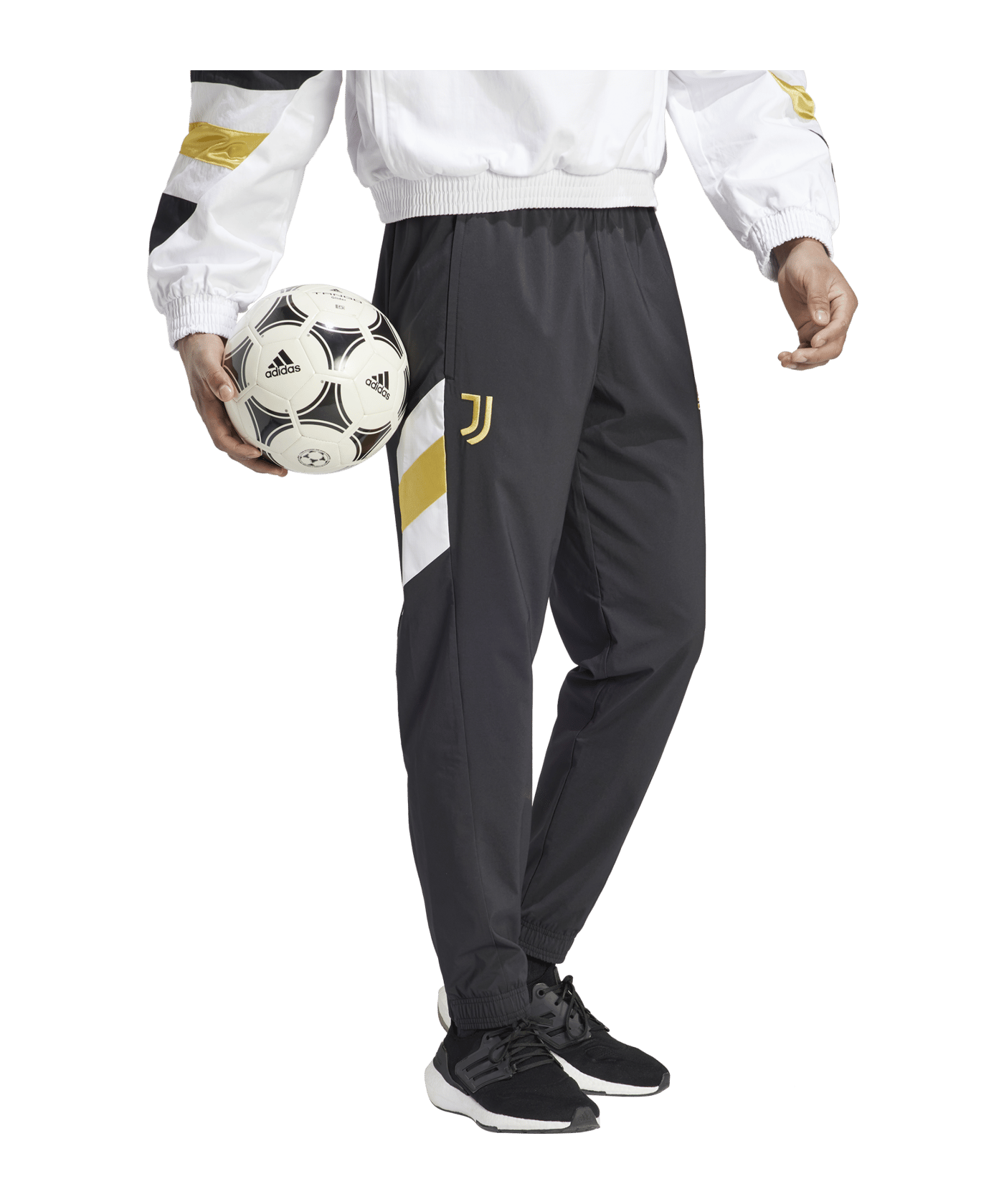 adidas Juventus Turin Icon Trainingshose Schwarz - schwarz