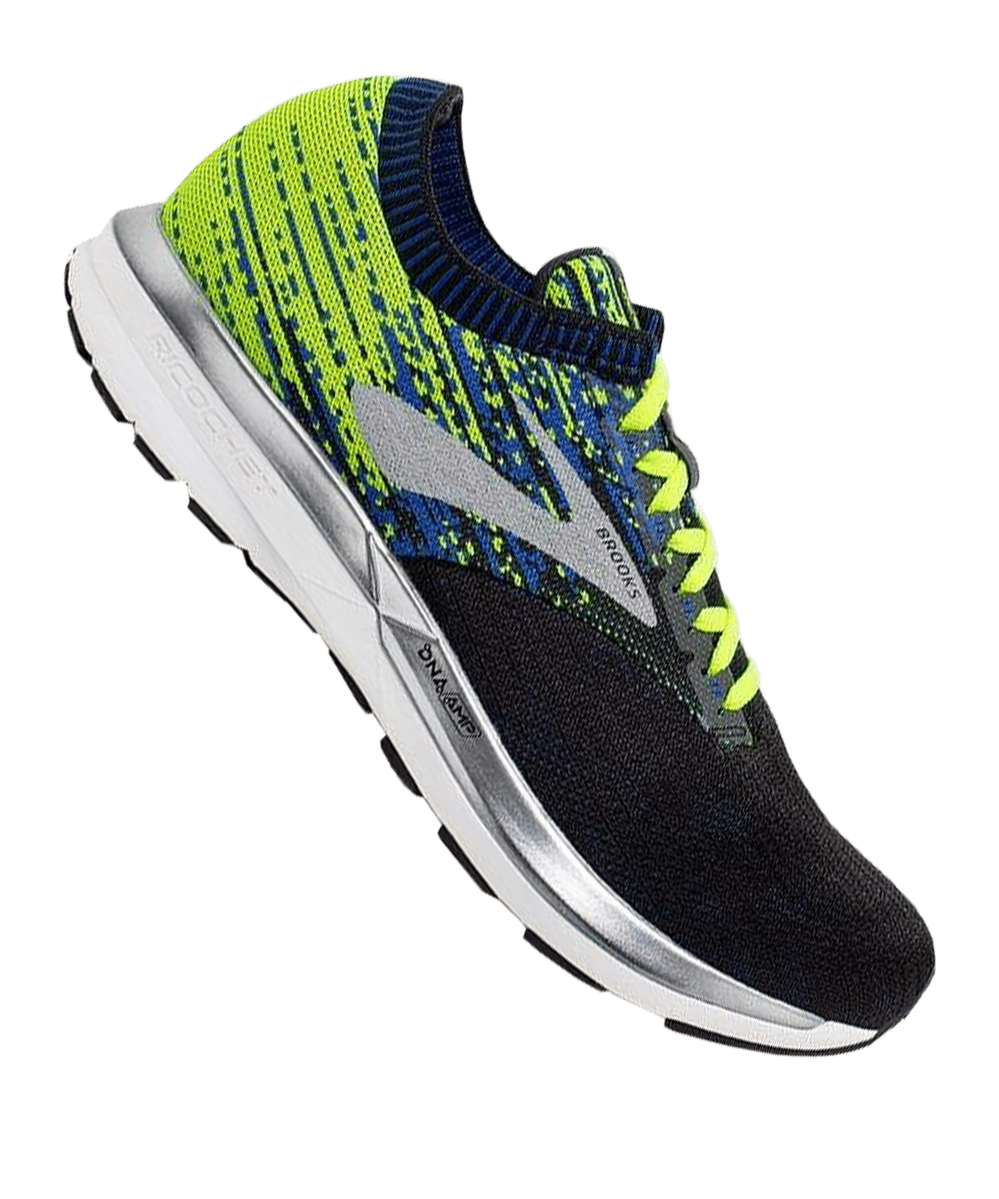 Brooks Ricochet Running Schwarz Blau F004 - schwarz