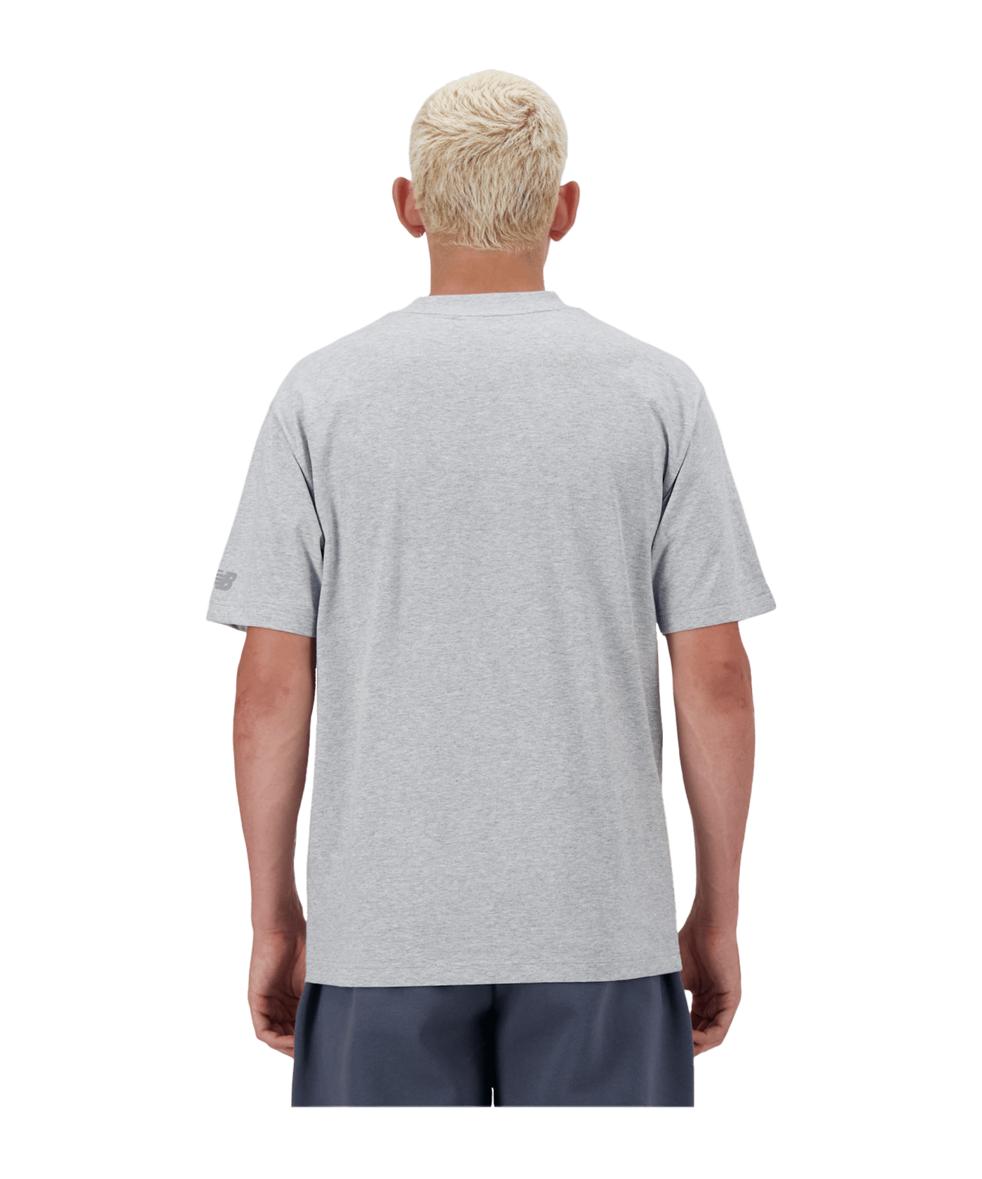 New Balance Iconic Collegiate Graphic T-Shirt FAG - grau
