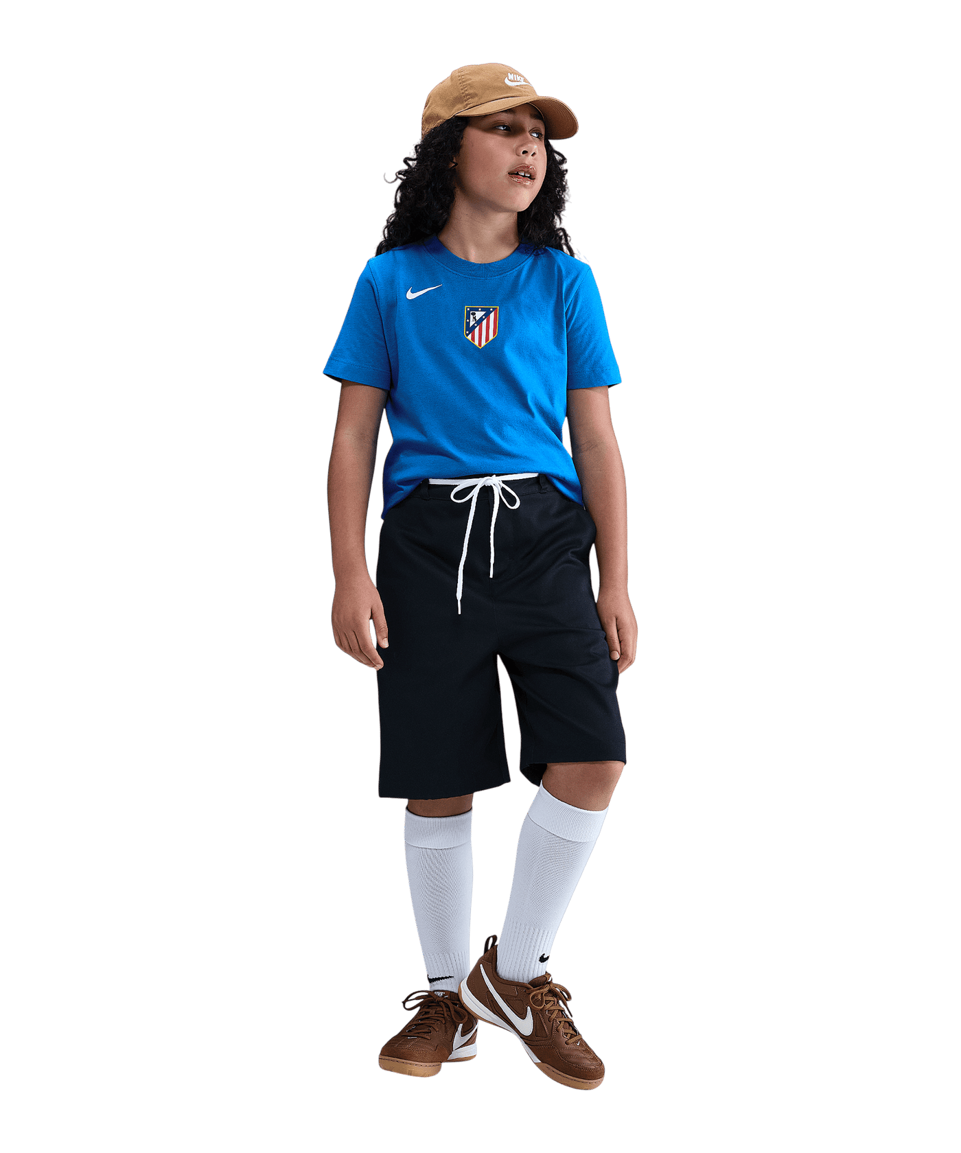 Nike Atletico Madrid T90 Remix T-Shirt Kids Blau F406 - blau