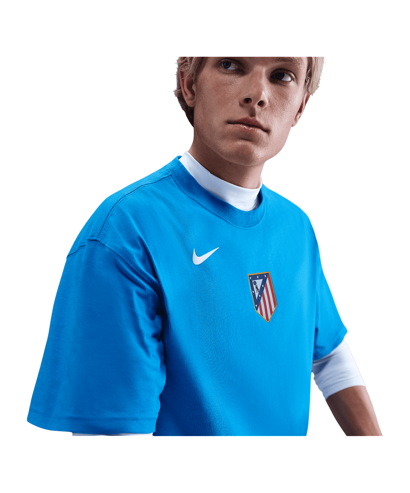 Nike Atletico Madrid T90 Remix T-Shirt Blau F406 - blau