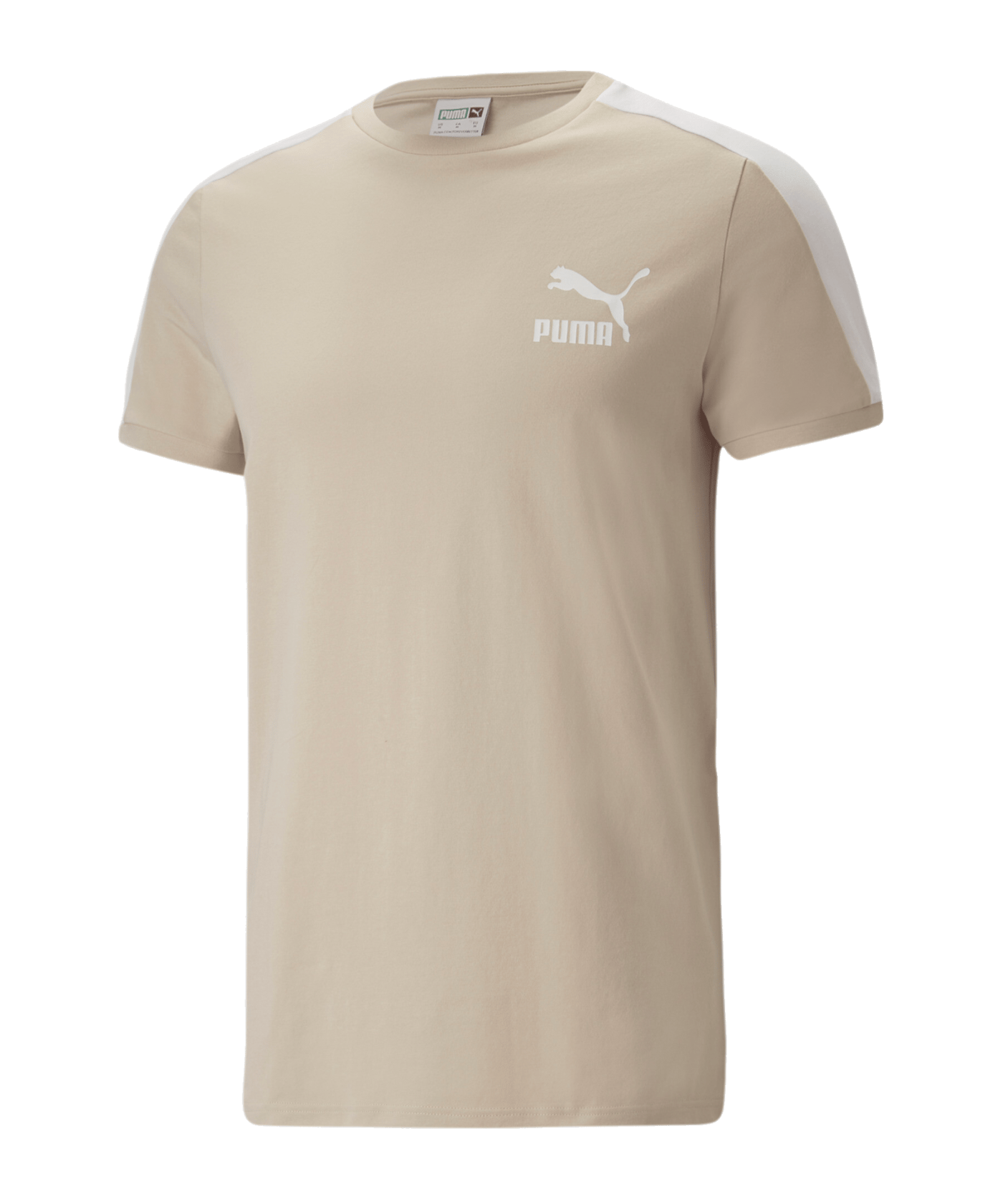 PUMA T7 ICONIC T-Shirt Beige F88 - beige