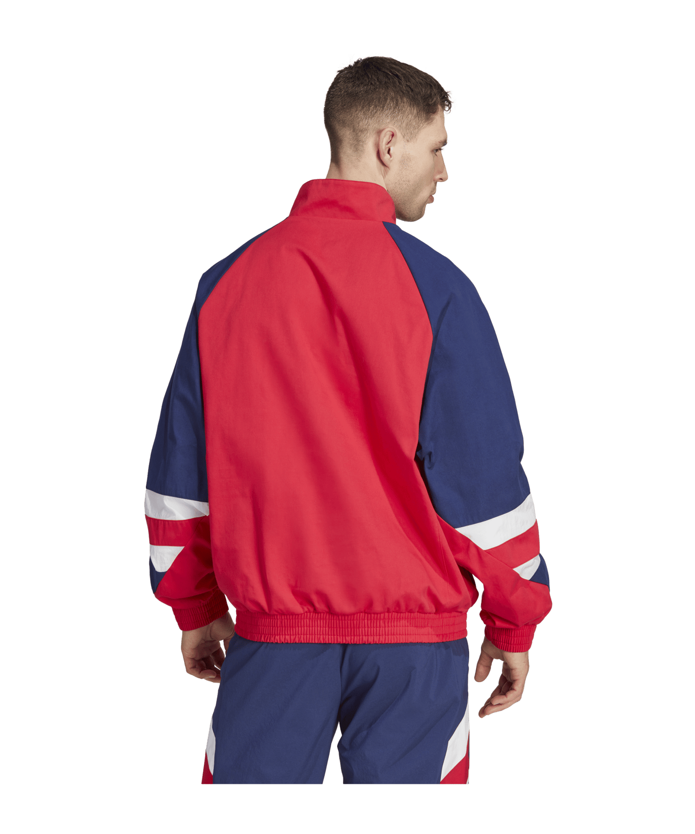 adidas Ajax Amsterdam Icon Tracktop Jacke Rot - rot