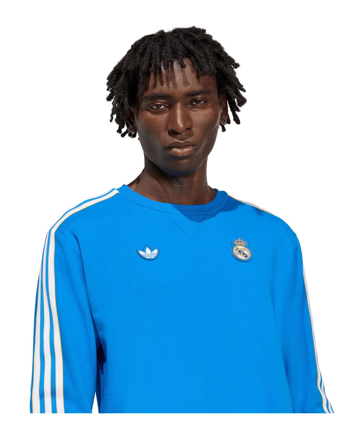 adidas Real Madrid Icon Sweatshirt Blau - blau