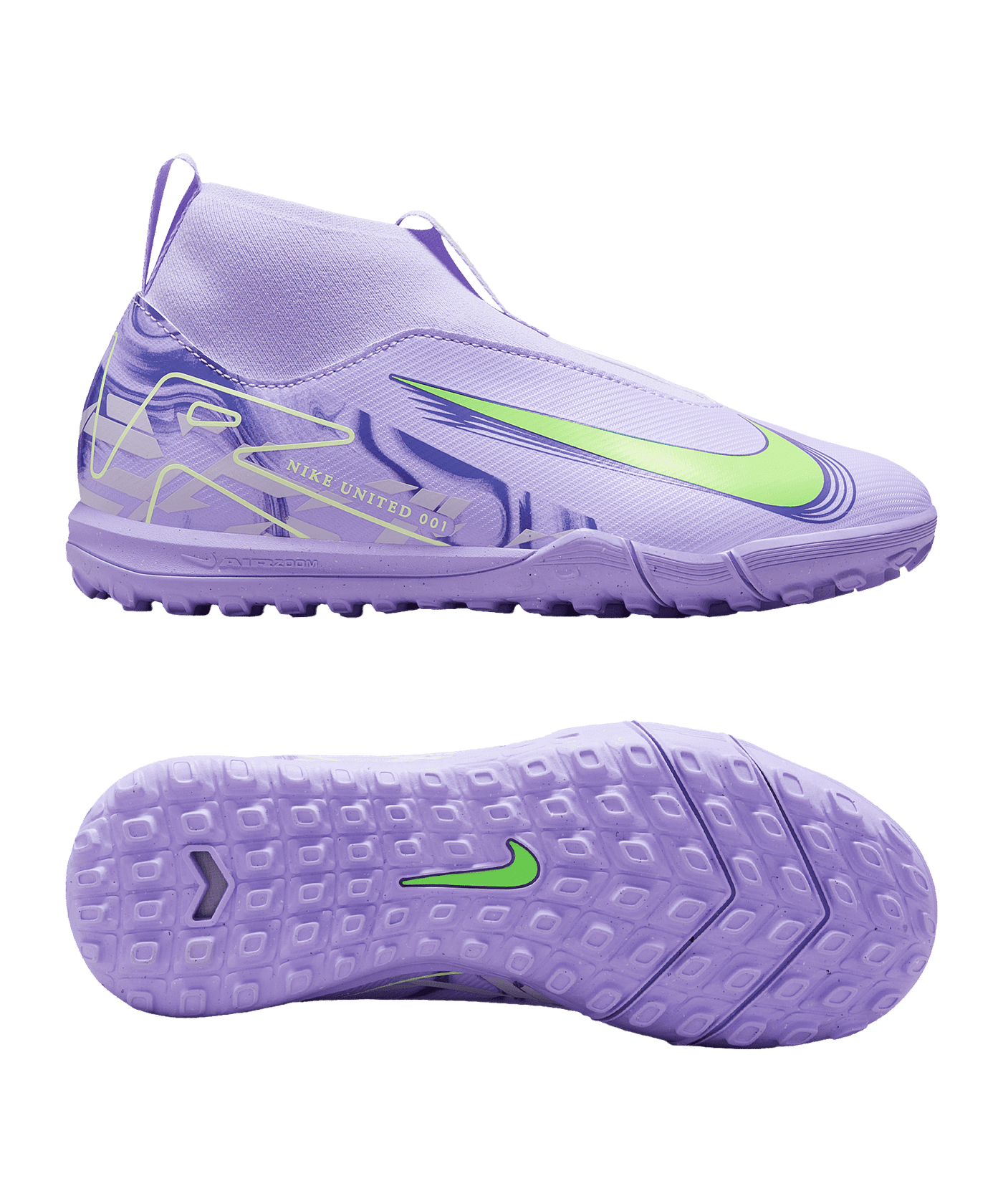 Nike Jr Air Zoom Mercurial Superfly X Academy TF United Kids Lila