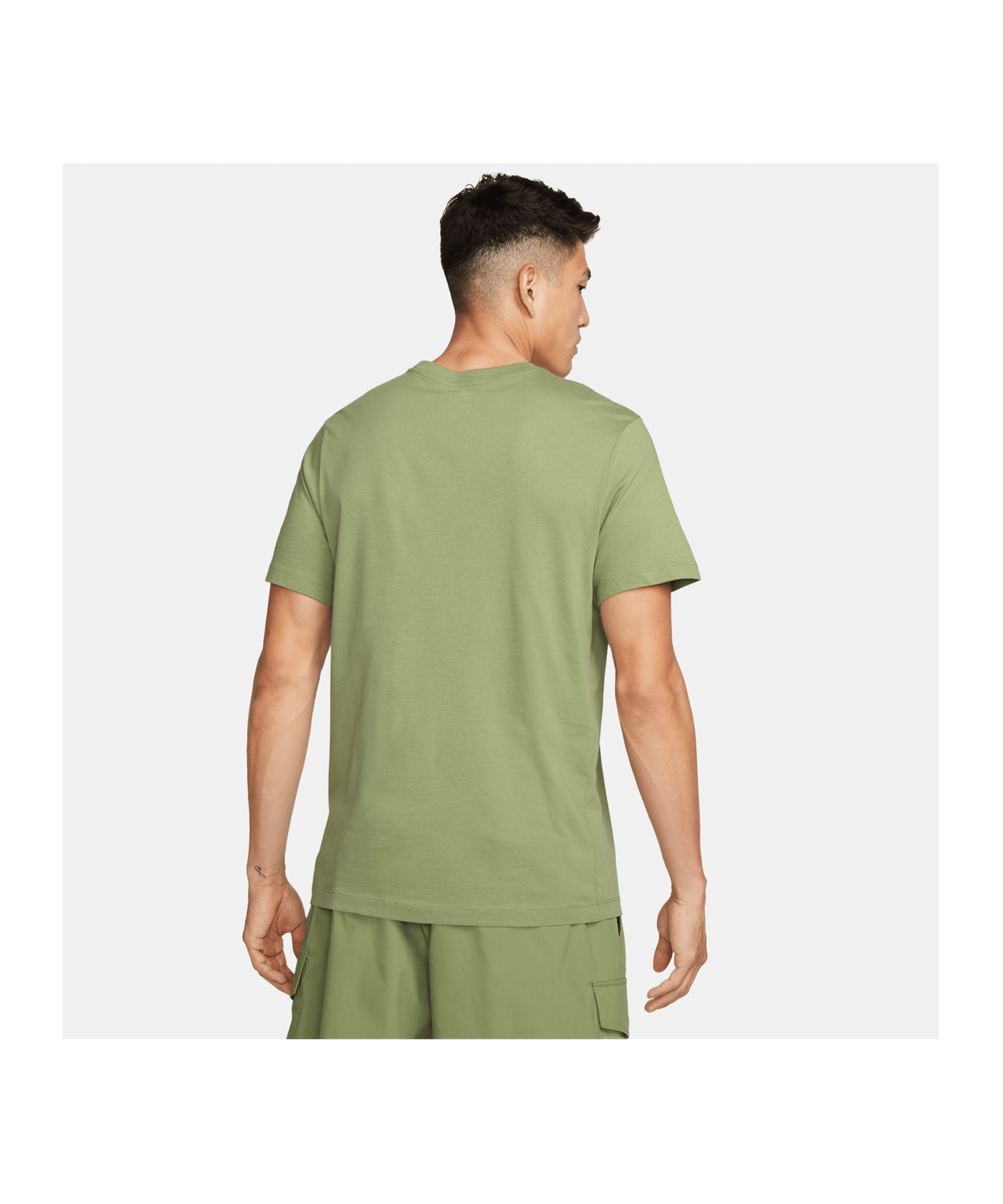 Nike Icon Futura T-Shirt Grün Weiss F334 - gruen