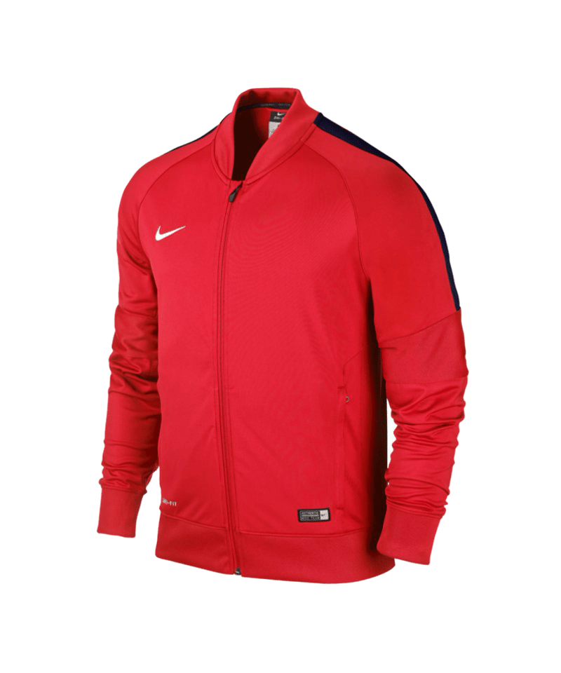 Nike Herren Jacke Sideline Woven Squad 15 Nike Squad 15 Sideline Knit Jacke Rot F662 | Teamsport | Jacken