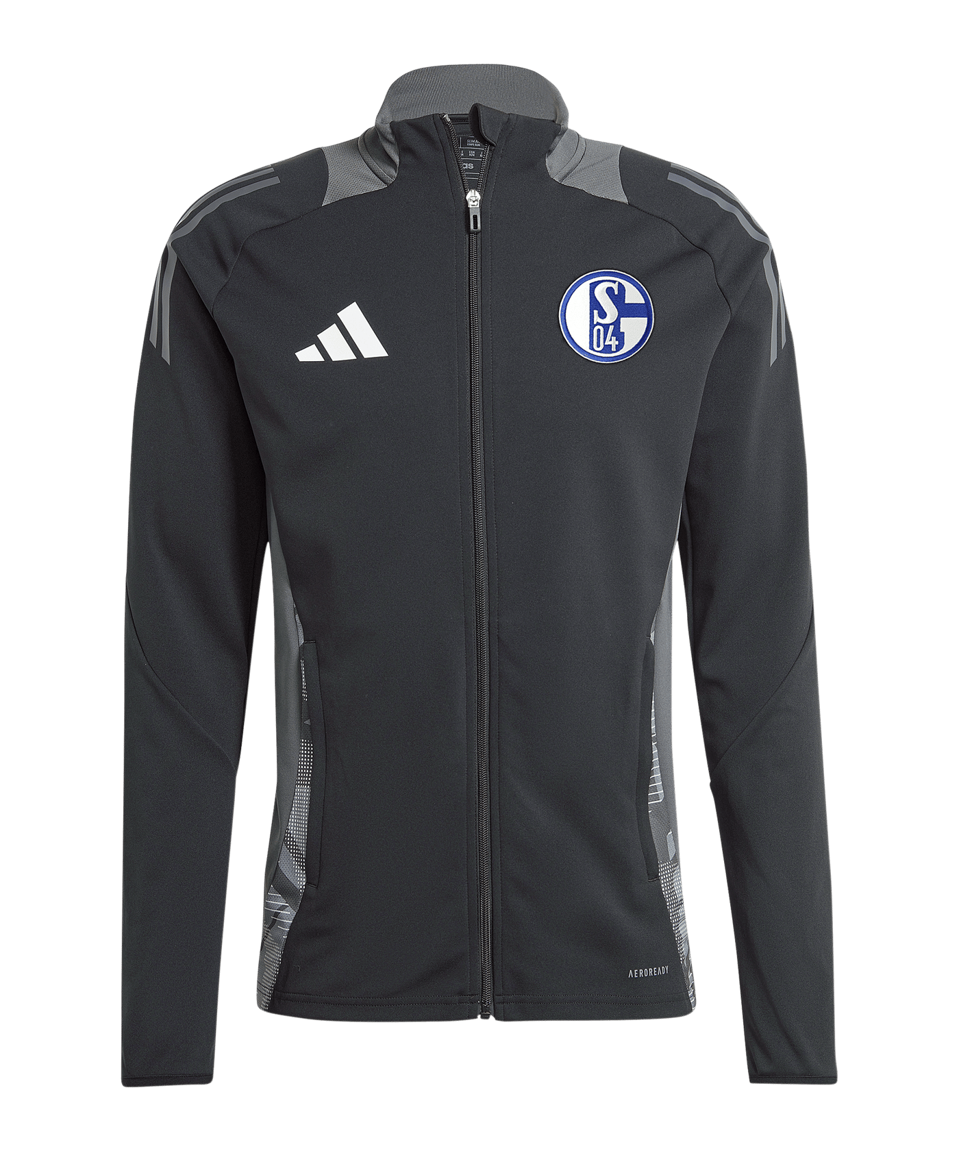 FC Schalke 04  アンセムジャケット adidas FC Schalke 04 Anthem Jacke Schwarz | Fan-Shop | Fan Artikel