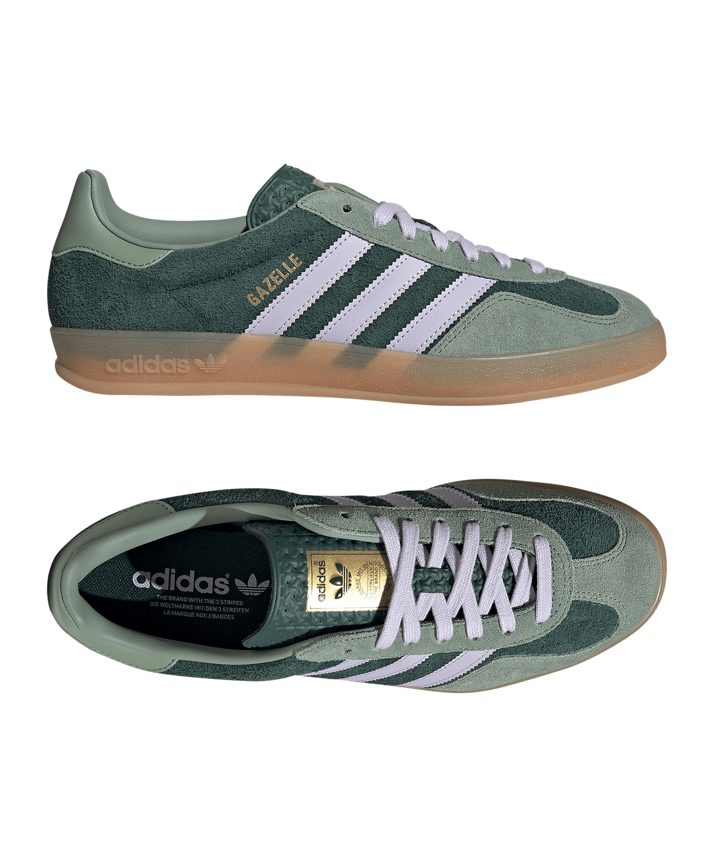 adidas gazelle silver green womens Adidas Gazelle Indoor Groen