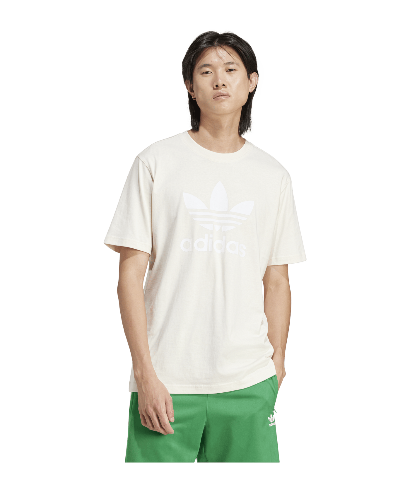 adidas Originals Adicolor Trefoil T-Shirt Beige - beige