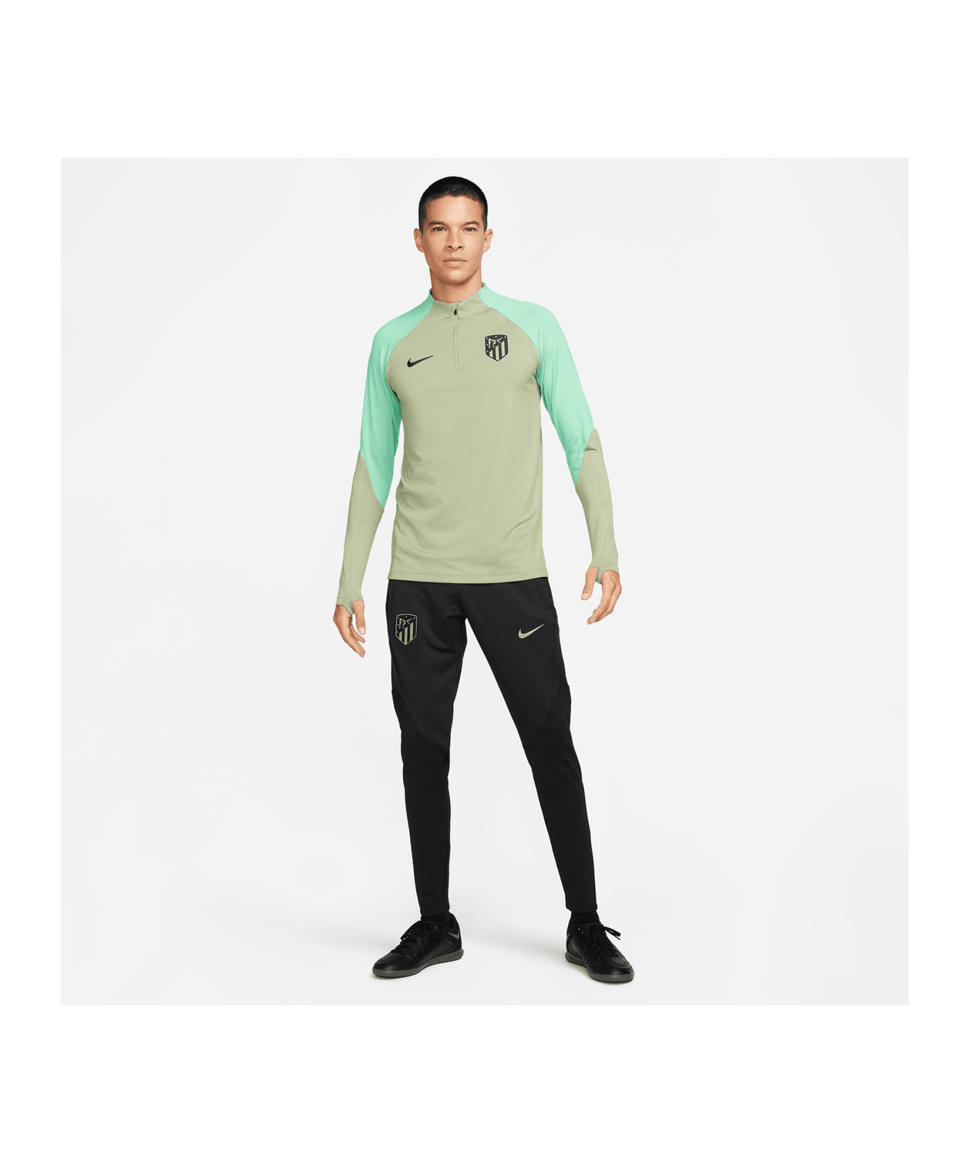 Nike Atletico Madrid Trainingshose Schwarz F010 - schwarz