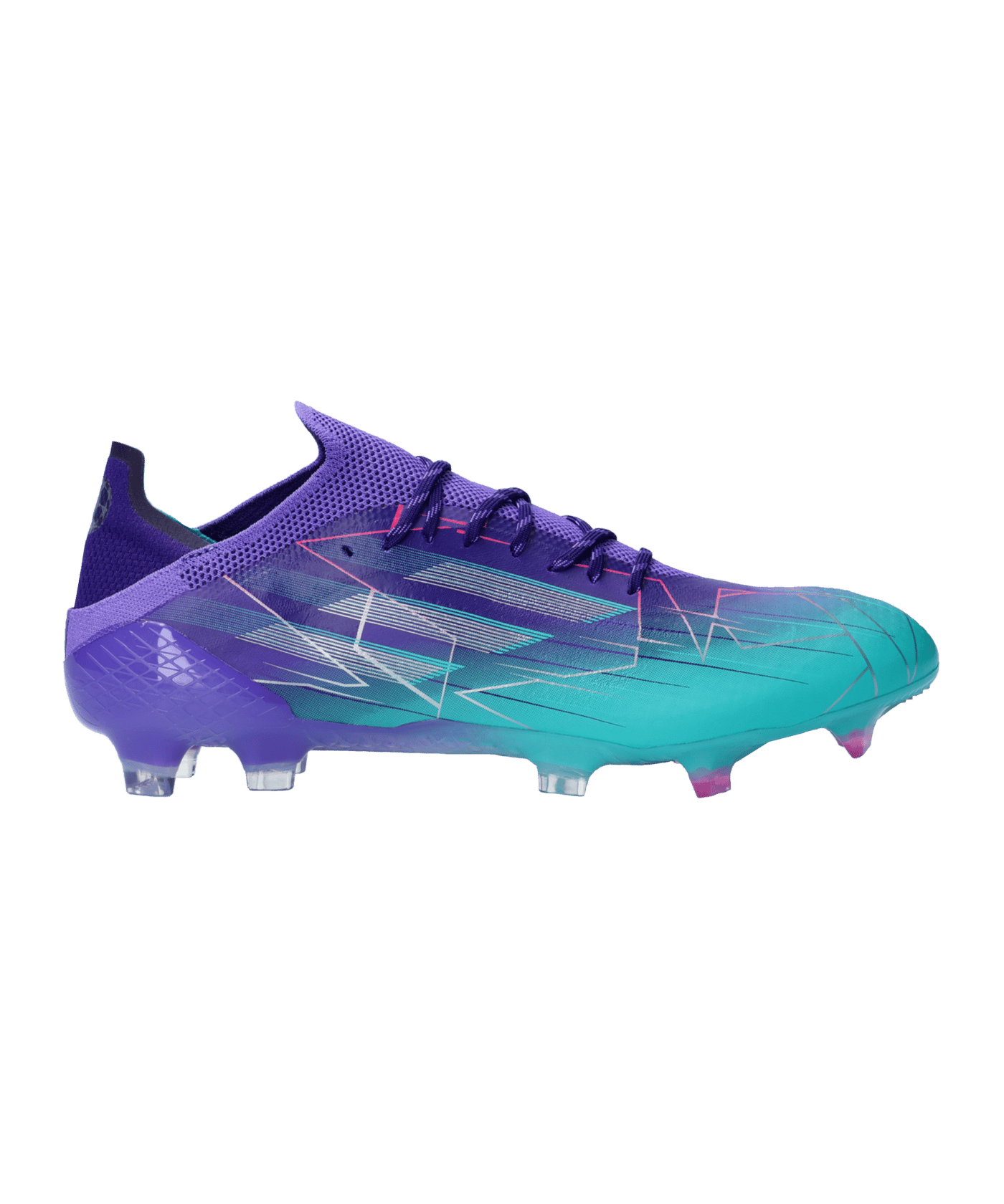 Champion Code Speedflow adidas X SPEEDFLOW.1 FG Champions Code Lila Türkis | Fussballschuh | Nocken