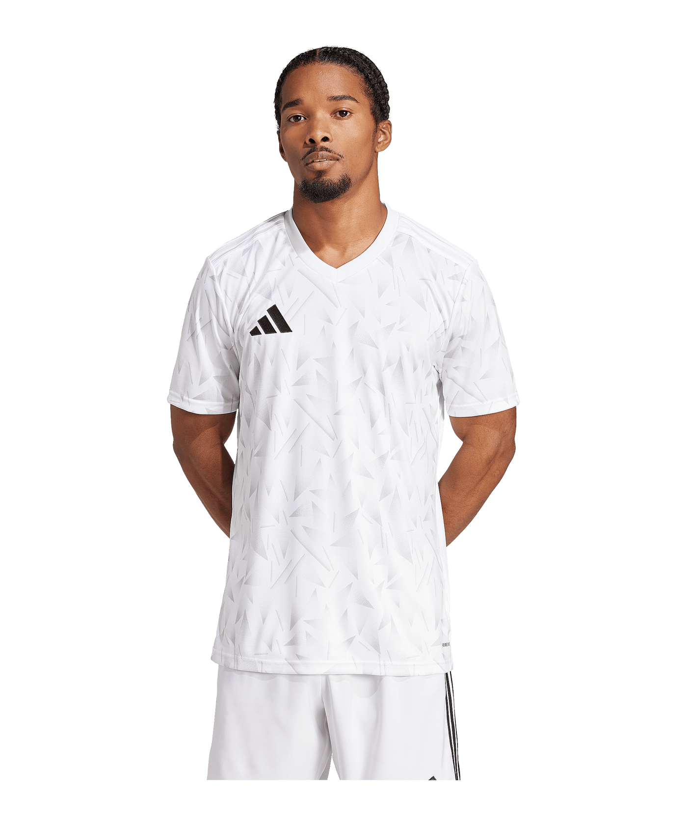 adidas Team Icon 25 Trikot Weiß - weiss