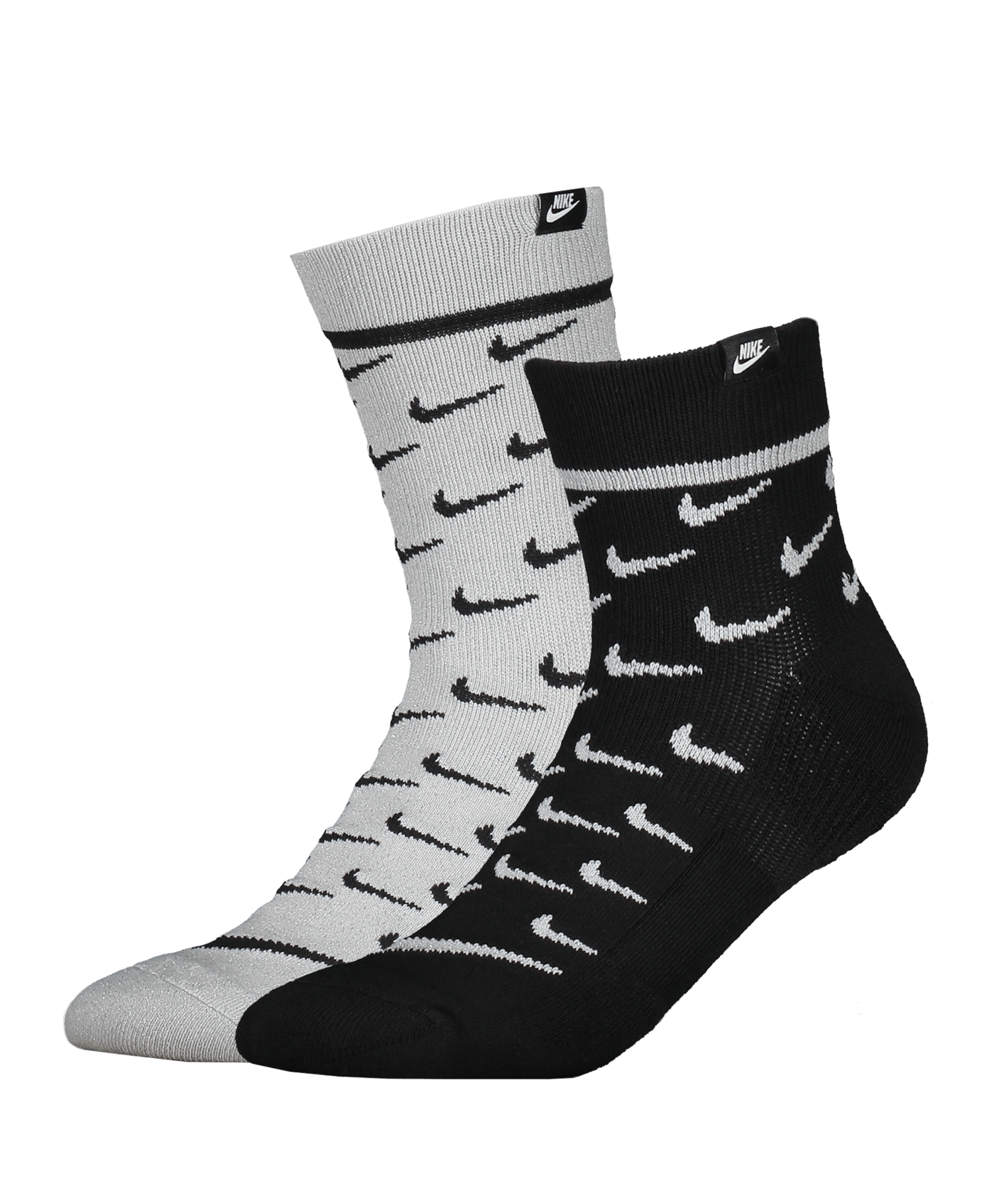 Levi's Unisex Crew Socken (2er Pack) – Bequeme Sneakersocken Mit Logo, Baumwolle & Gepolsterter Sohle