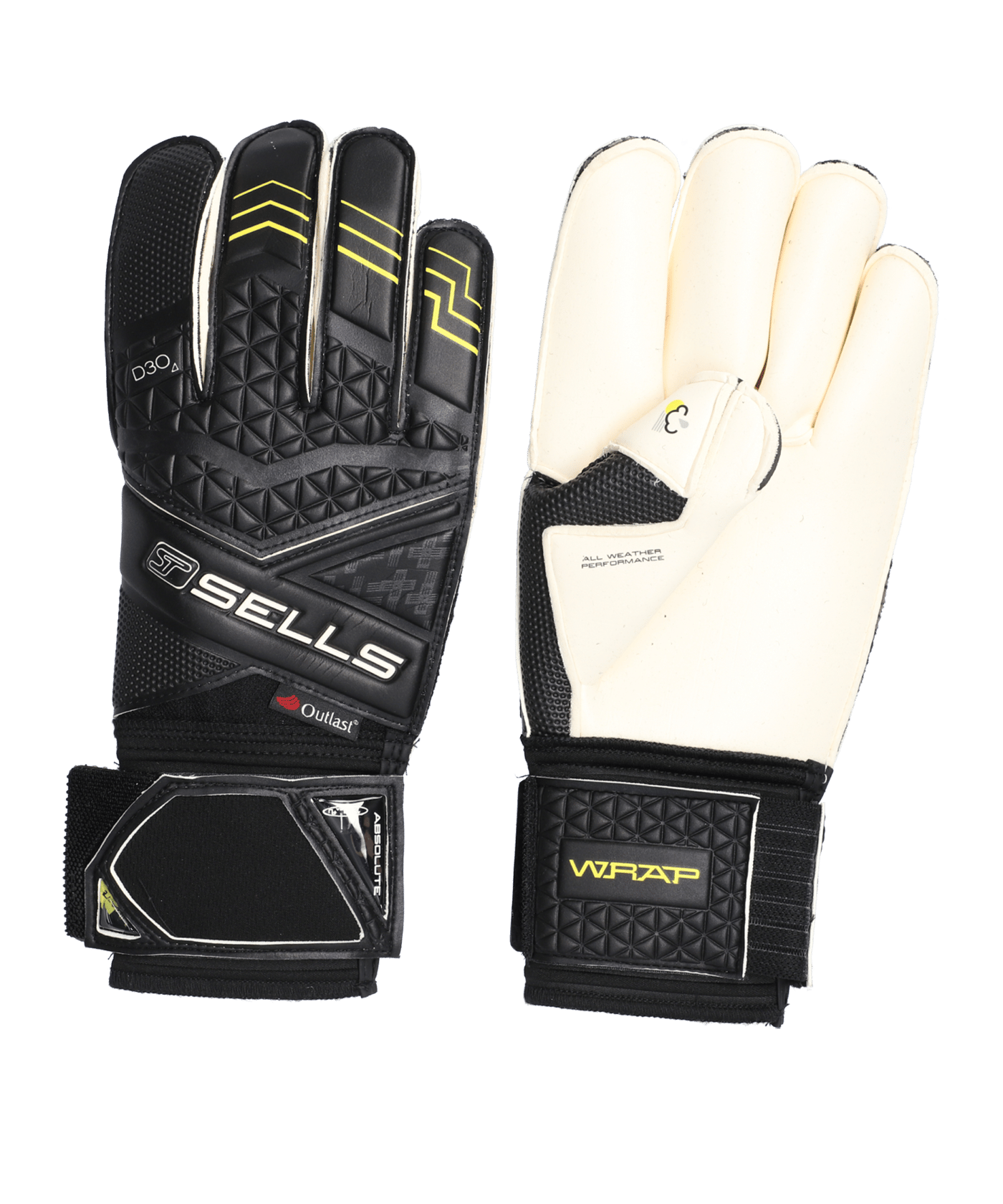Vende Guanto Wrap Elite Climate D3O Nero | Attrezzatura