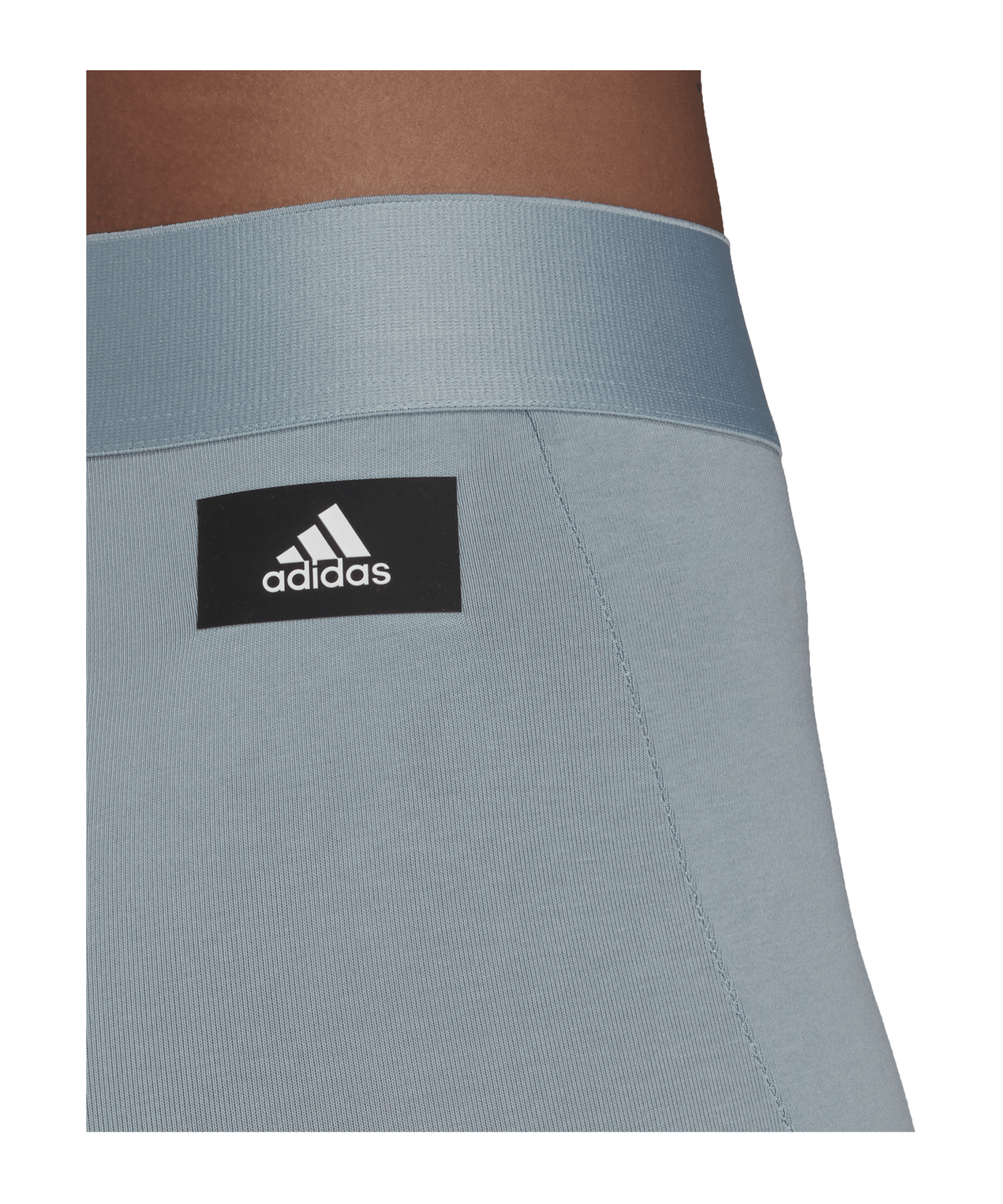 adidas 3B Future Icons Leggings Damen Blau Weiss - blau